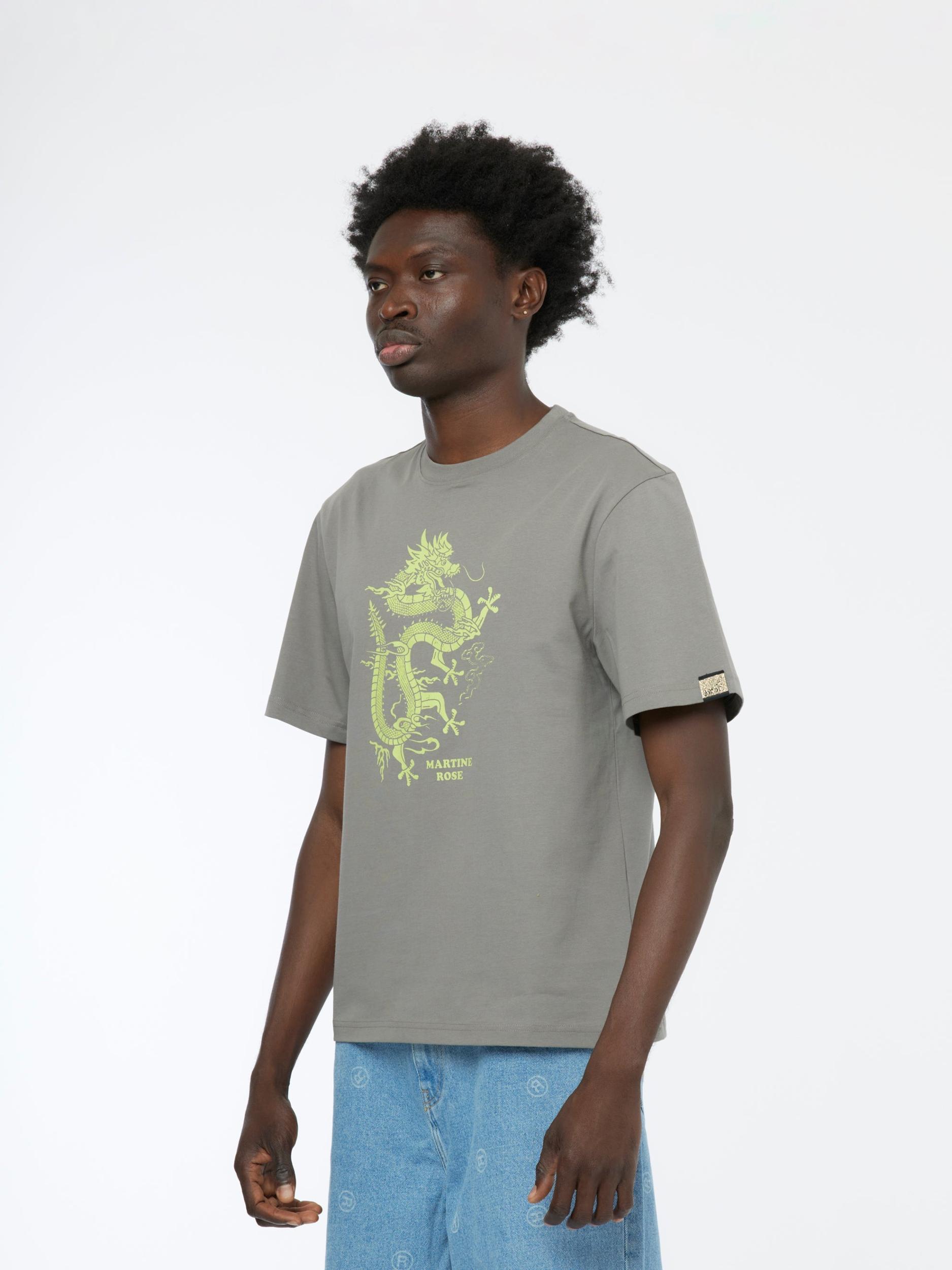 Dragon Classic T-Shirt (Grey) Product Image