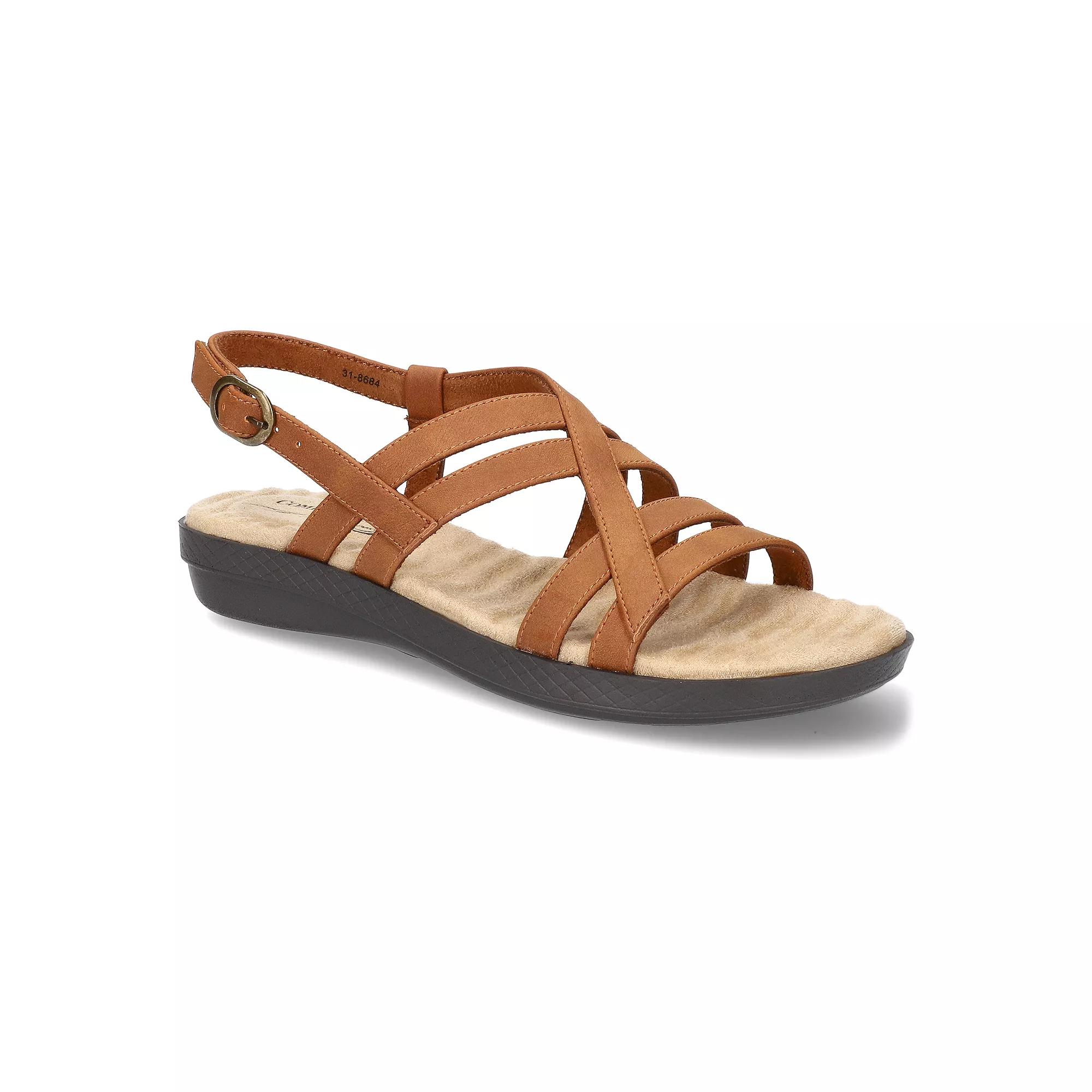 Easy Street Lobo Women's Strappy Slingback Sandals,  Product Image