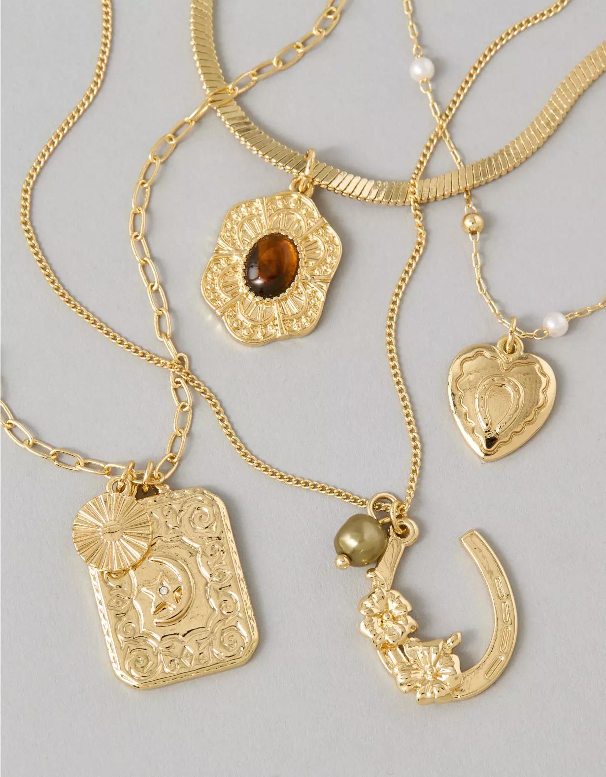 AE Semi Precious Layering Necklace Product Image