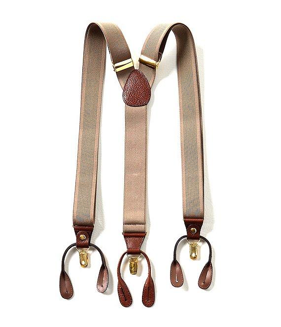 Roundtree & Yorke Big & Tall Solid Suspenders Product Image