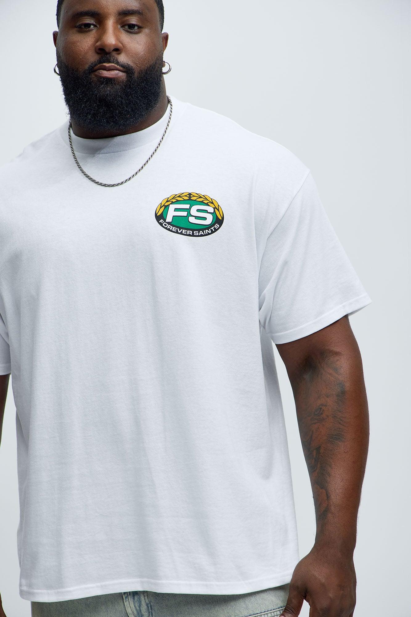 Forever Saints Classics Short Sleeve Tee - White Product Image