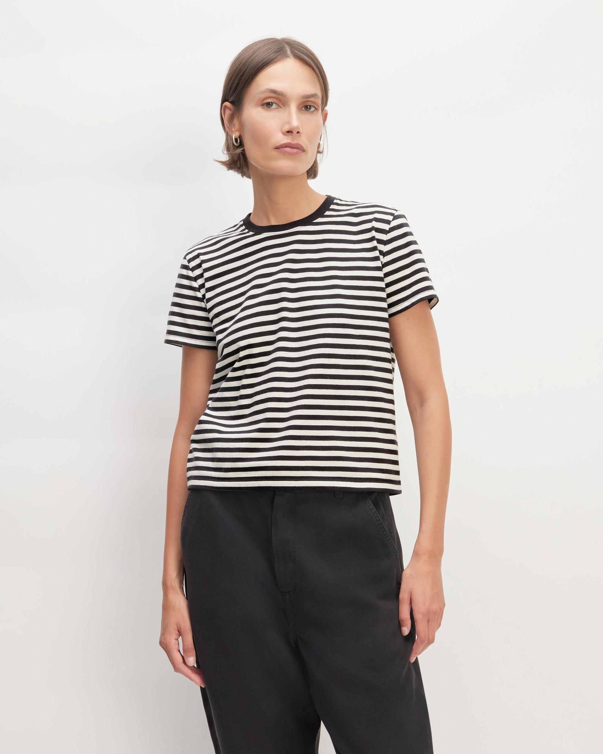 Womens Box-Cut T-Shirt in Essential Cotton by Everlane Product Image