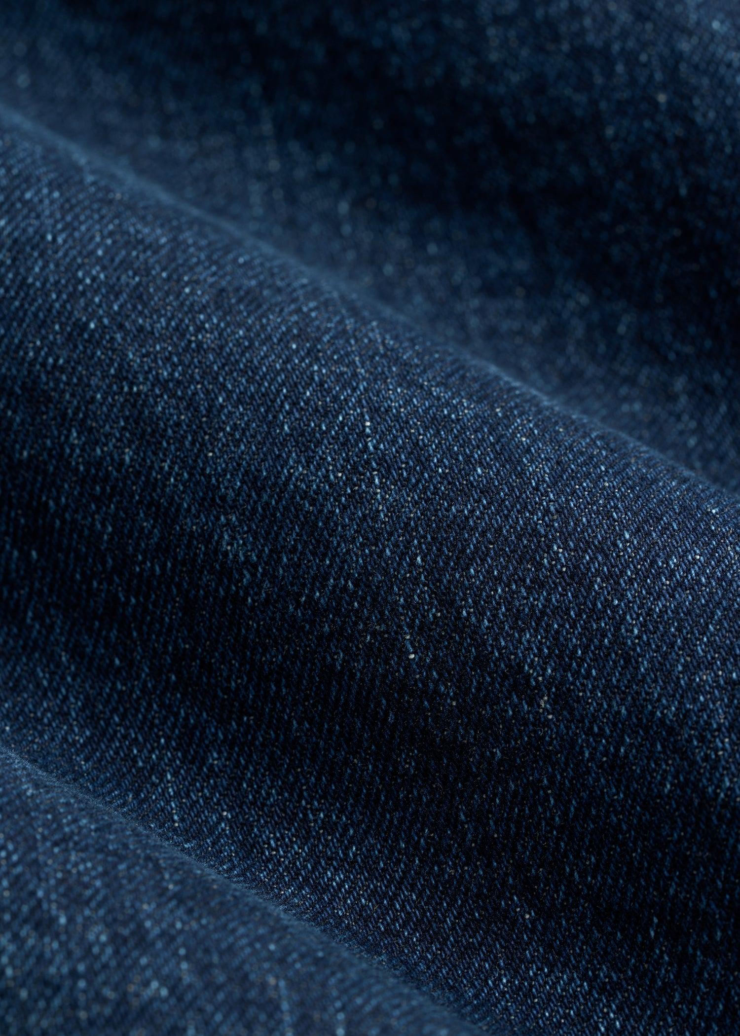 Denim Trucker Jacket for Tall Men in Mid Ocean Blue Male Product Image