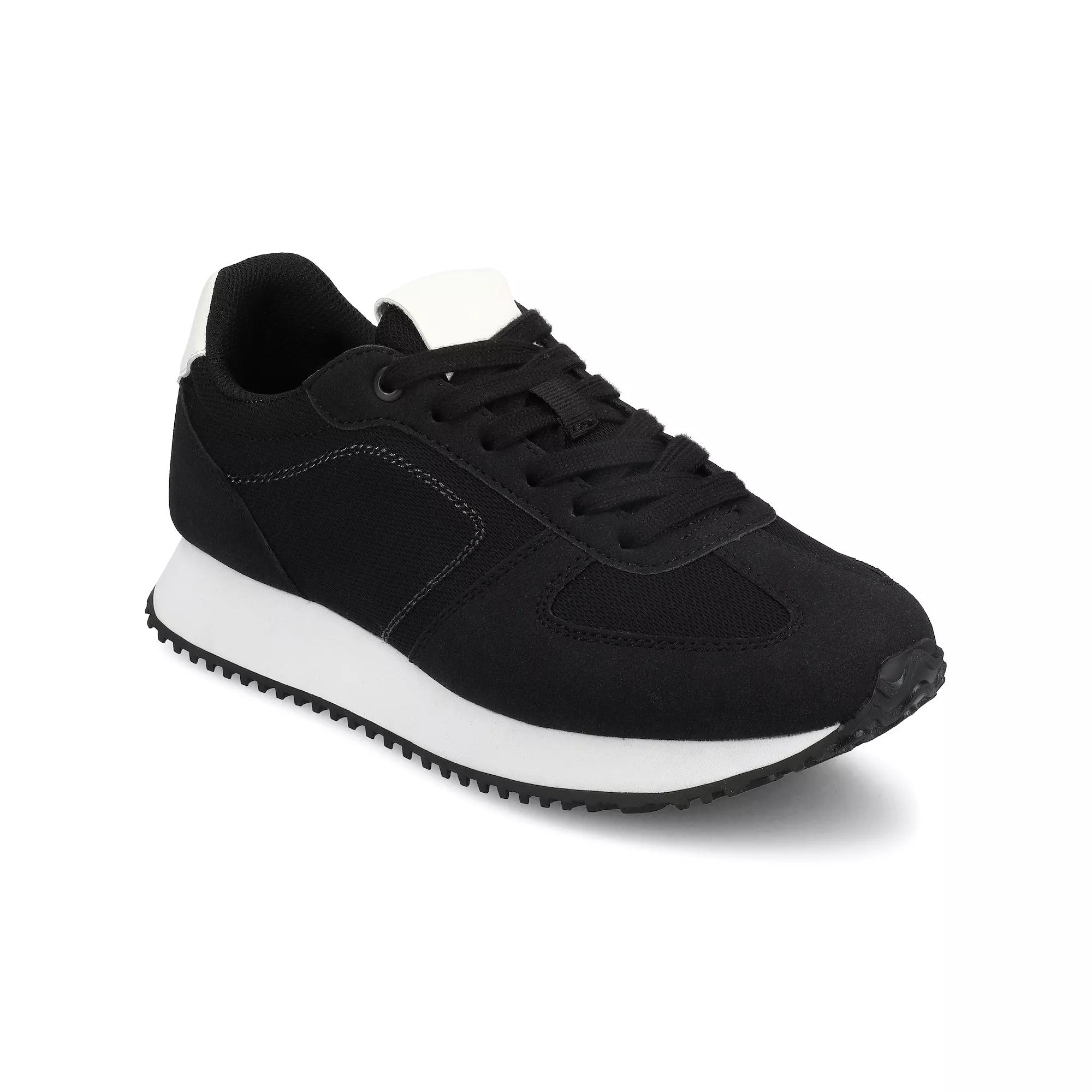 Journee Flow Women's Casual Lace-Up Sneakers,  Product Image