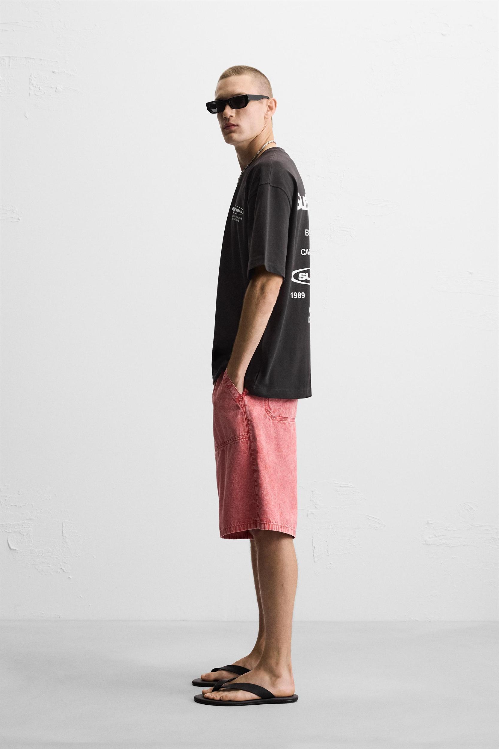 TEXT PRINT T-SHIRT Product Image