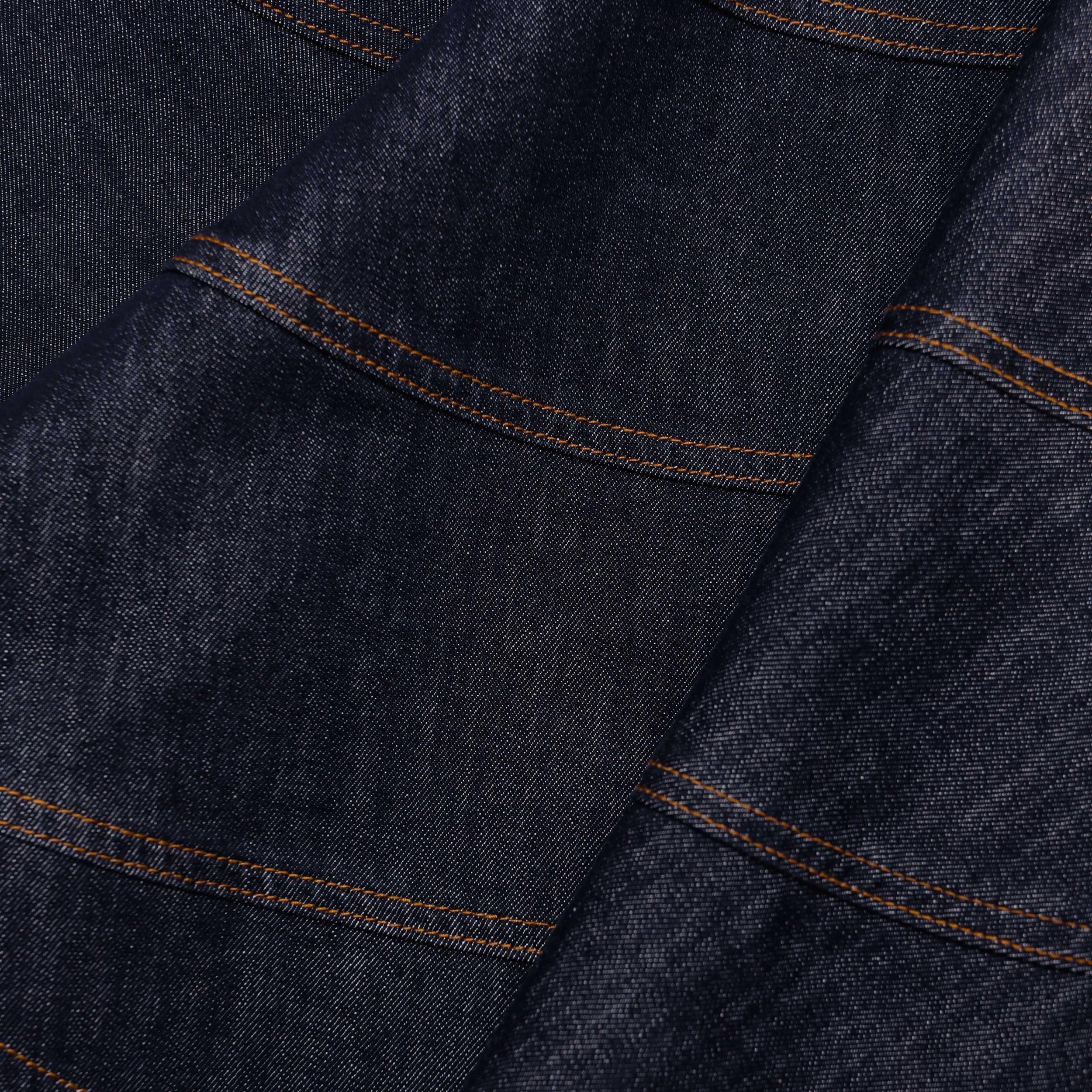 Indigo Denim Halterneck Mini Dress Product Image
