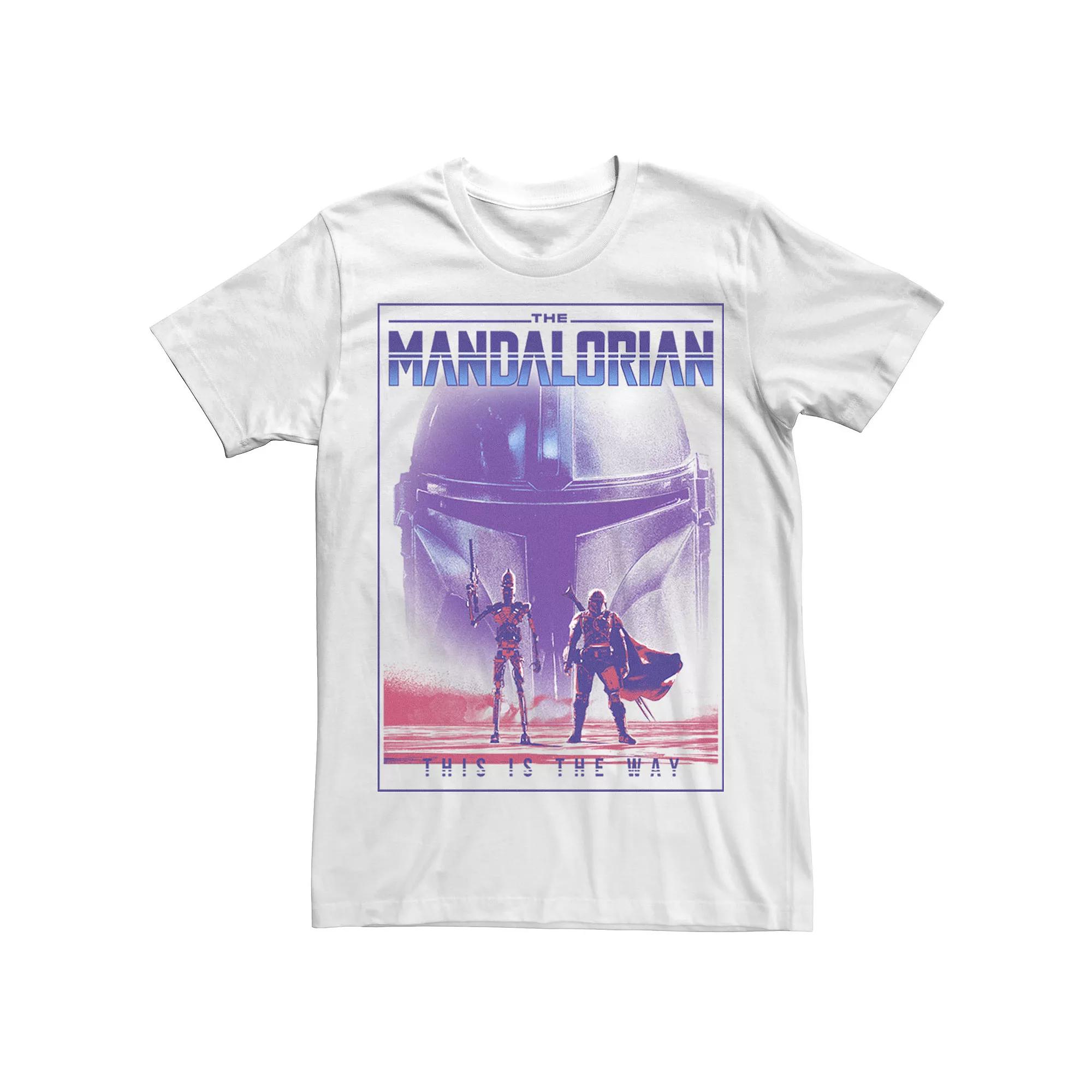 Men's Star Wars: The Mandalorian & IG-11 This Is The Way Poster Tee,  Product Image