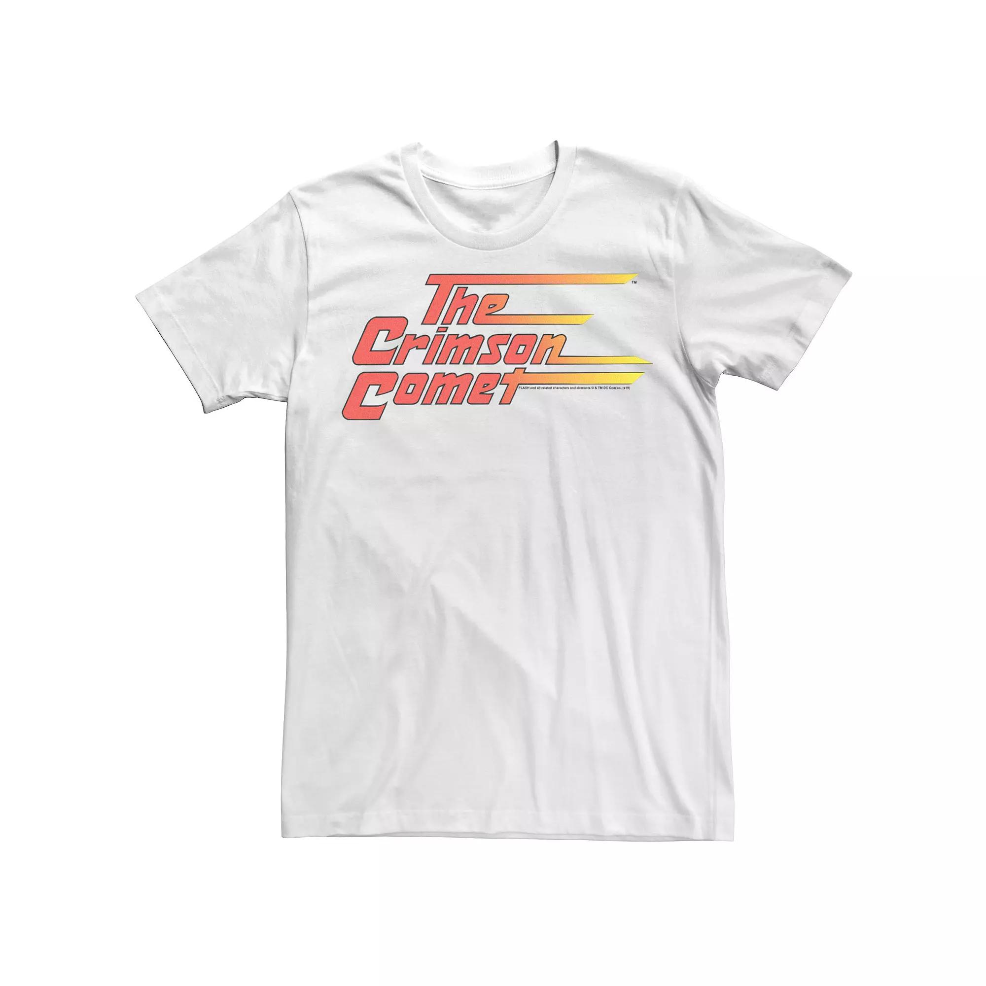 Men's Flash Crimson Comet Vintage Logo Tee,  Product Image