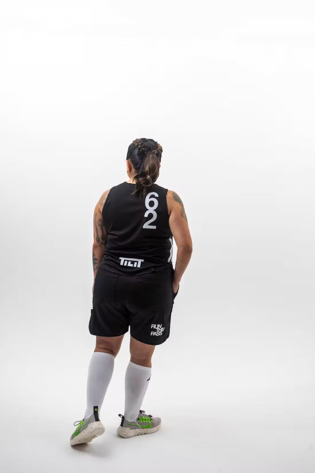 “Run The Pass” Women's Moisture Wicking Hydrotech Singlet Female Product Image