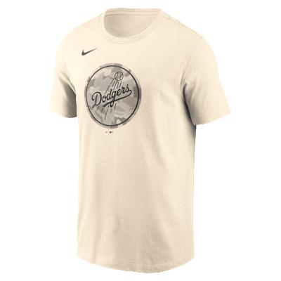 Los Angeles Dodgers Camo Nike Mens MLB T-Shirt | N19915ALD-40U Product Image