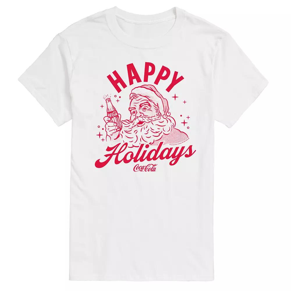Men's Coca-Cola Happy Holidays Graphic Tee,  Product Image