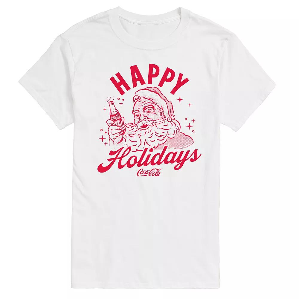 Men's Coca-Cola Happy Holidays Graphic Tee,  Product Image
