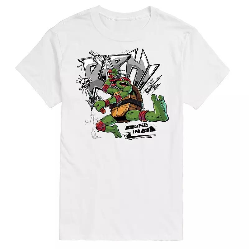 Mens TMNT Mutant Mayhem Raph Going Loud Graphic Tee Product Image