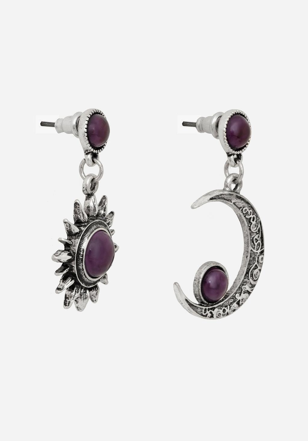 Eclipse Gem Drop Earrings Product Image