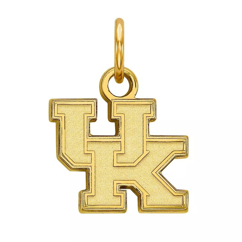 LogoArt 14k Gold over Silver Kentucky Wildcats Pendant Necklace, Women's, Size: 16MM, Gold Tone Product Image