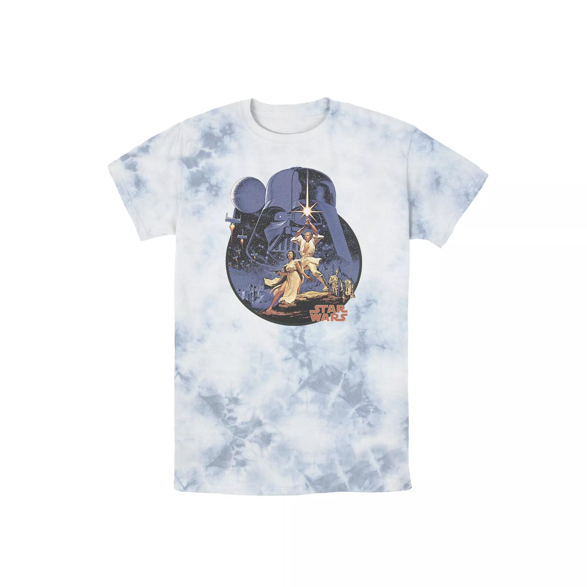 Men's Star Wars Vintage Poster Art Circle Tee, Boy's,  Product Image