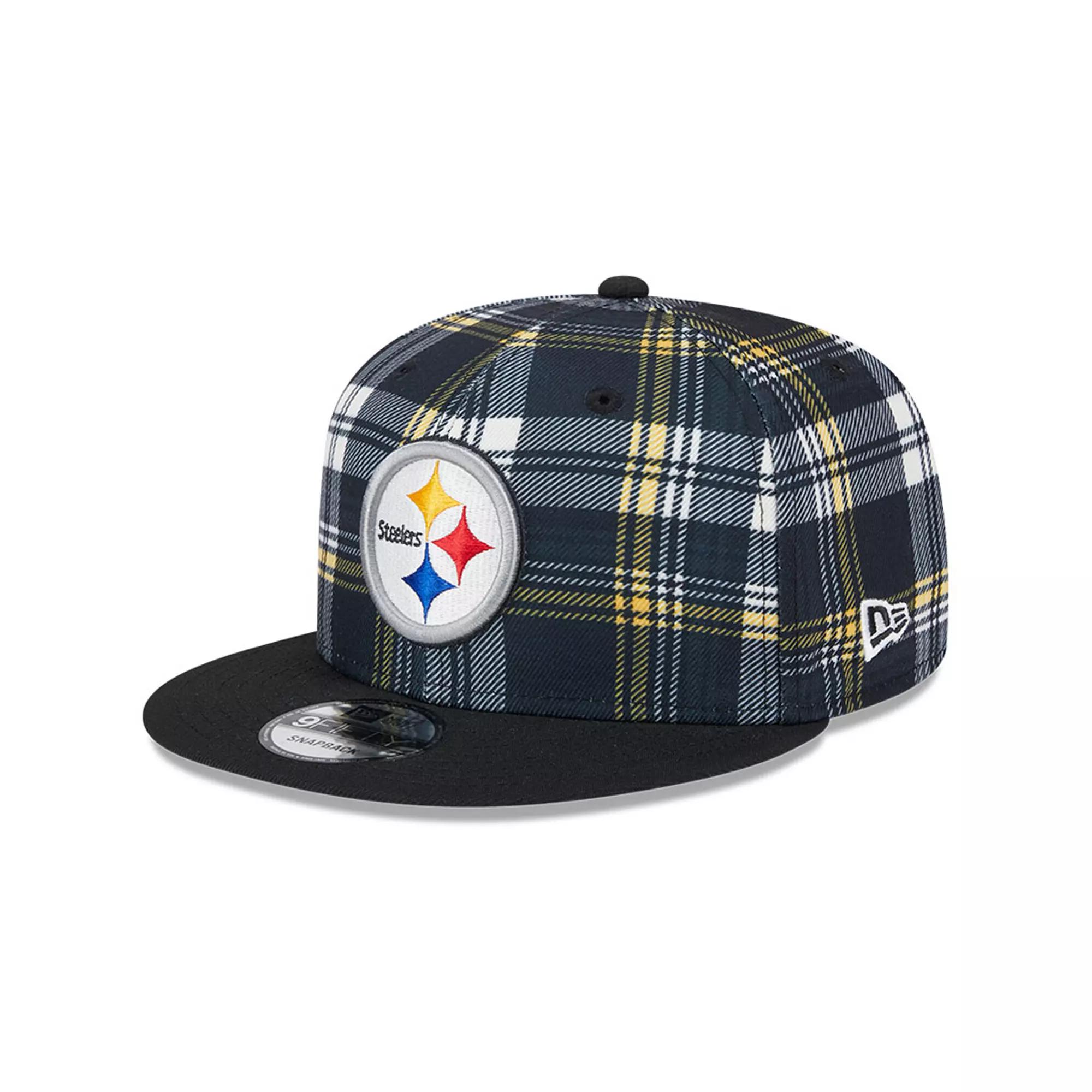 Men's New Era Black Pittsburgh Steelers 2024 Sideline Statement 9FIFTY Snapback Hat Product Image