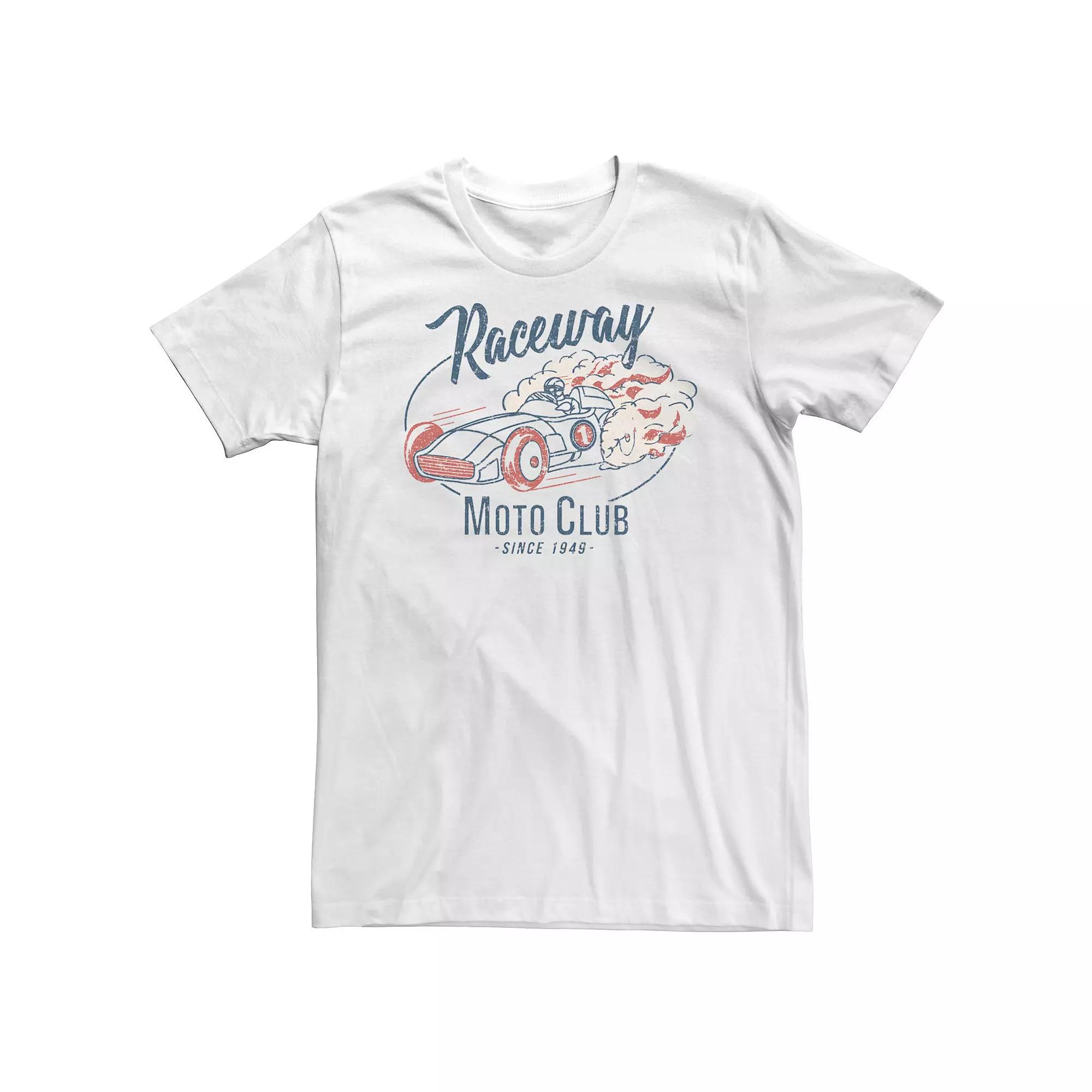 Big & Tall Raceway Moto Club Since 1949 Graphic Tee, Men's,  Product Image