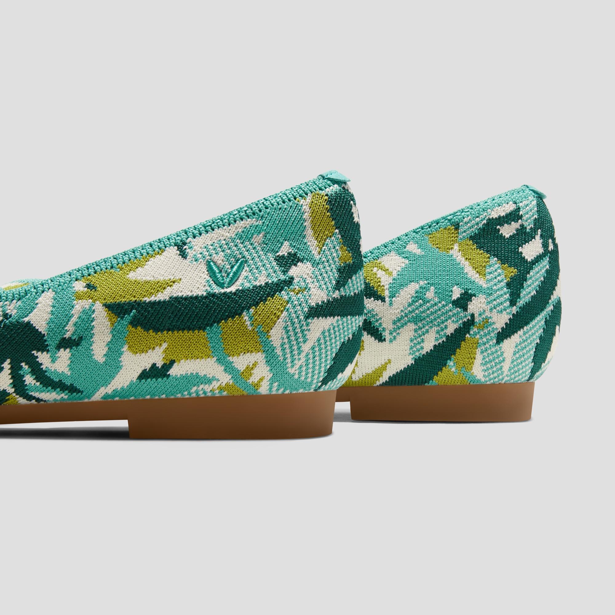 Pointed-Toe D'Orsay Flats (Melia) Product Image