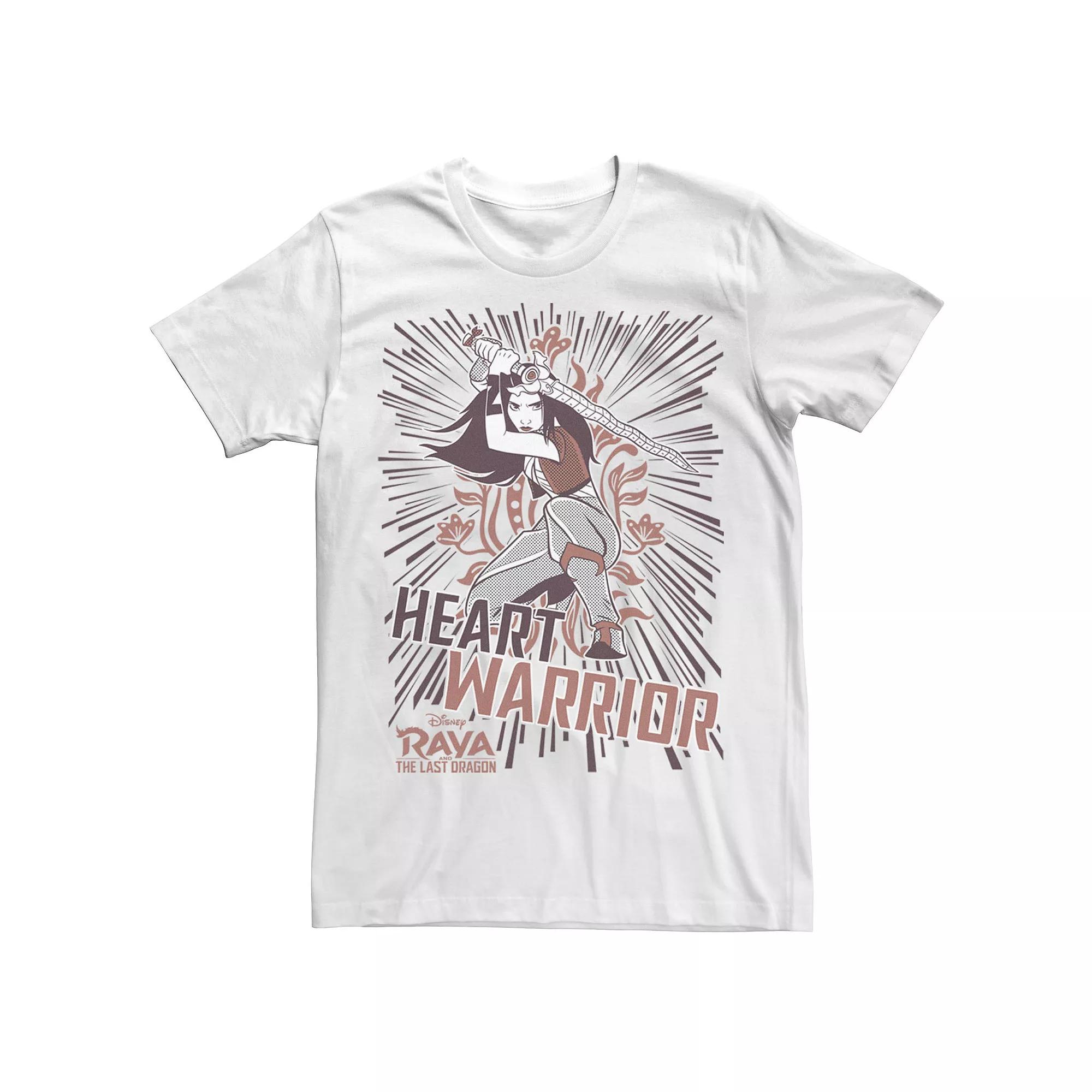 Disney's Raya And The Last Dragon Raya Men's Heart Warrior Tee,  Product Image