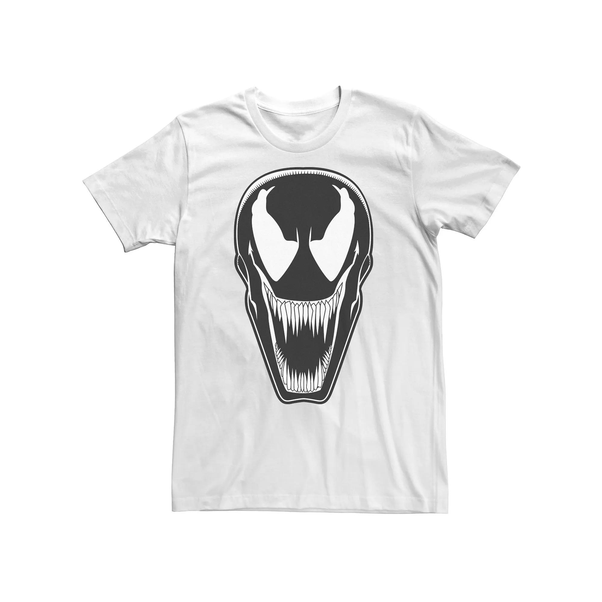 Big & Tall Marvel Venom Iconic Open Mouth Symbiote Face Tee, Men's,  Product Image