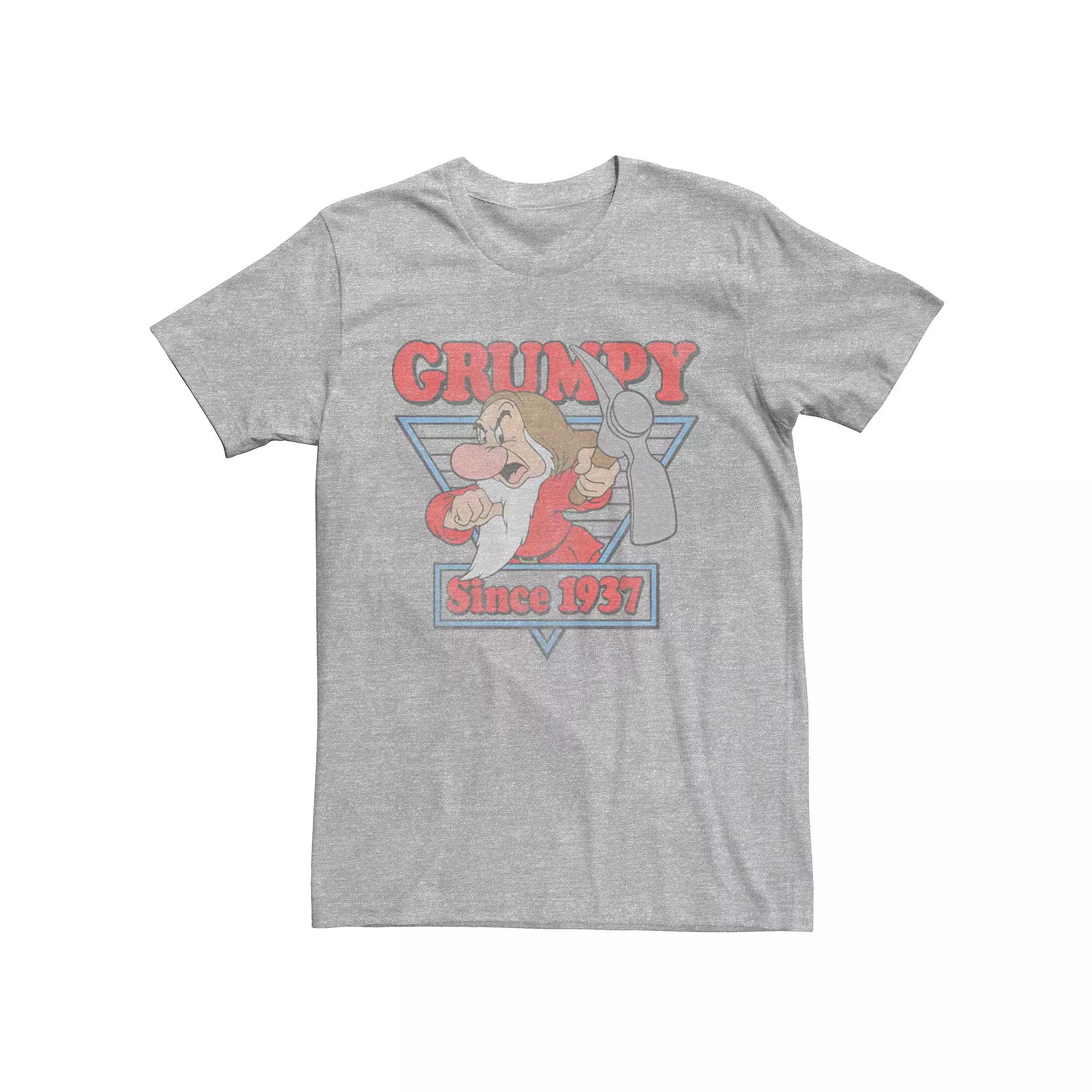 Disney's Snow White Grumpy Men's Since 1937 Logo Graphic Tee,  Product Image