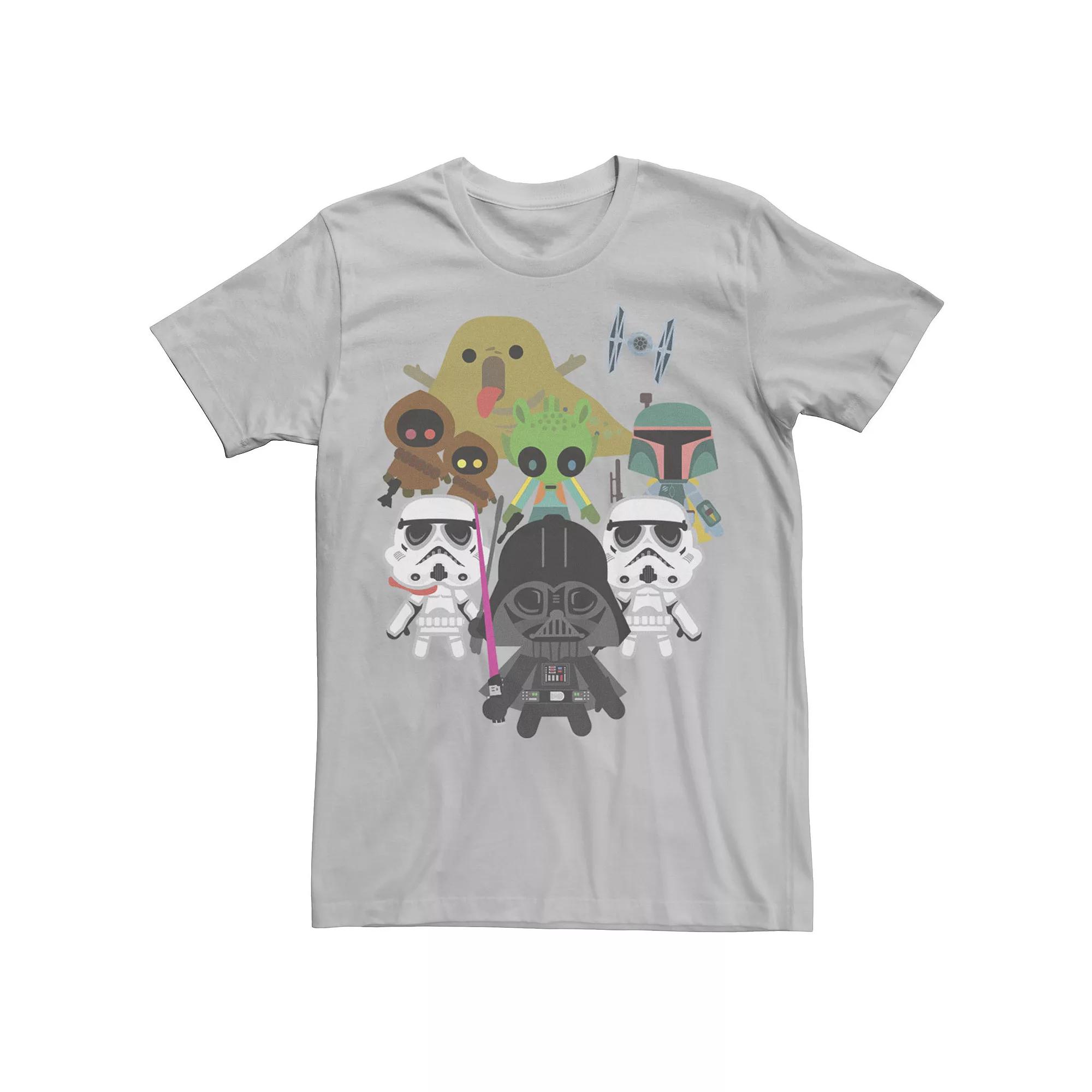 Men's Star Wars Kawaii Villains Tee,  Product Image