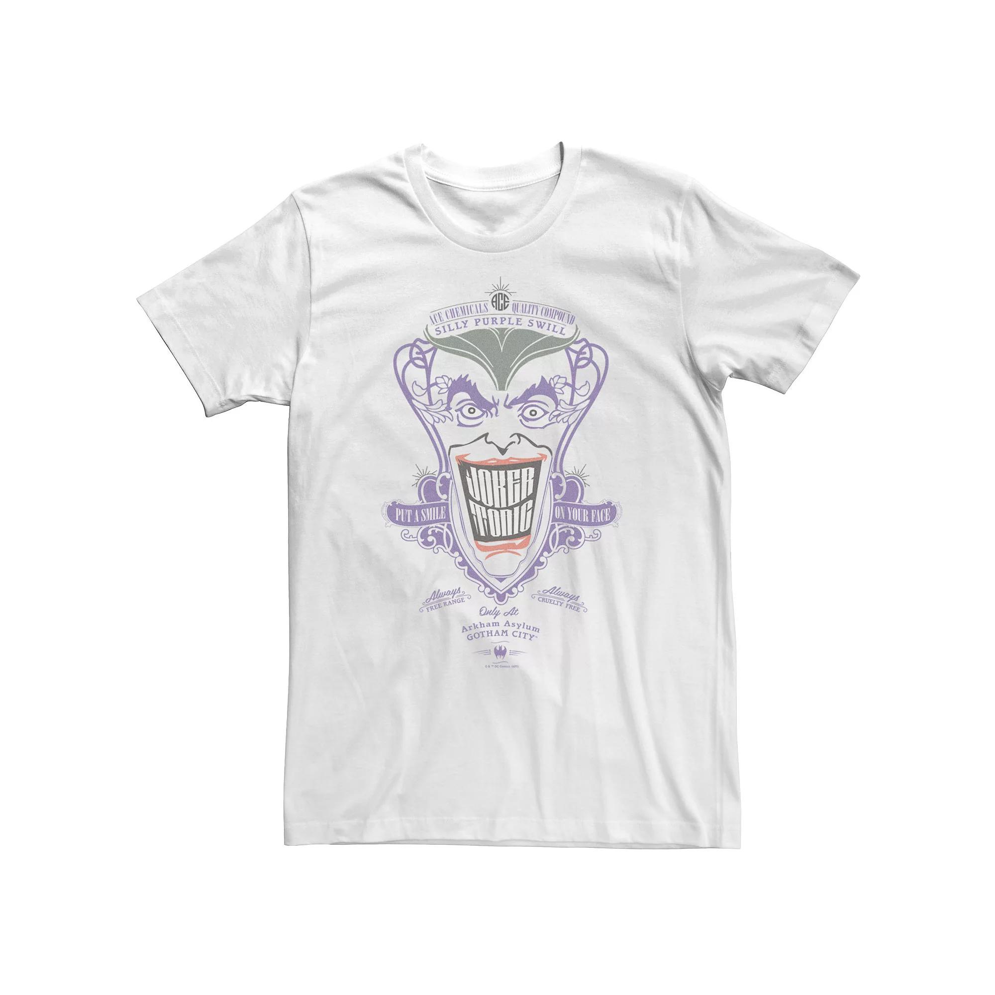 Big & Tall Batman Joker Tonic Logo Tee, Men's,  Product Image