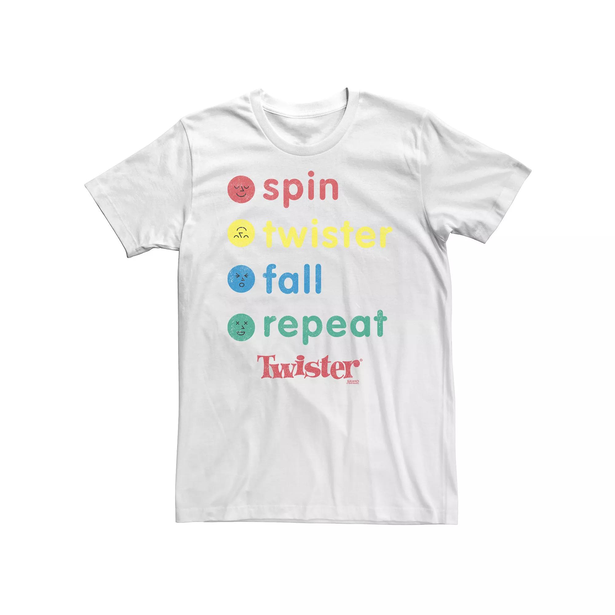Big & Tall Twister Spin Twister Fall Repeat Tee, Men's,  Product Image