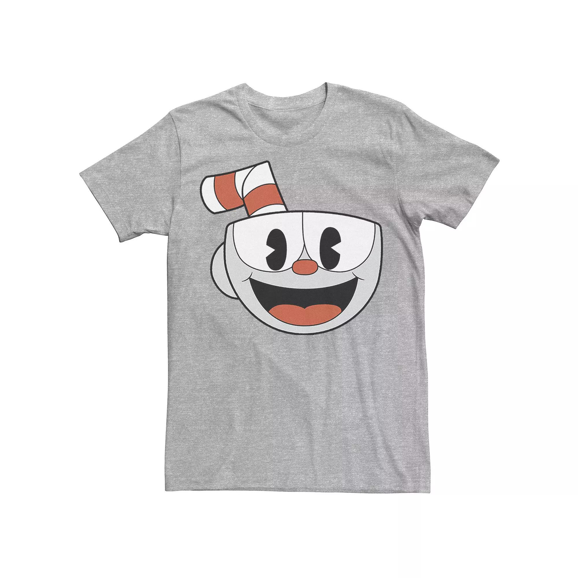 Men's The Cuphead Show Big Smiling Face Video Game Tee,  Product Image