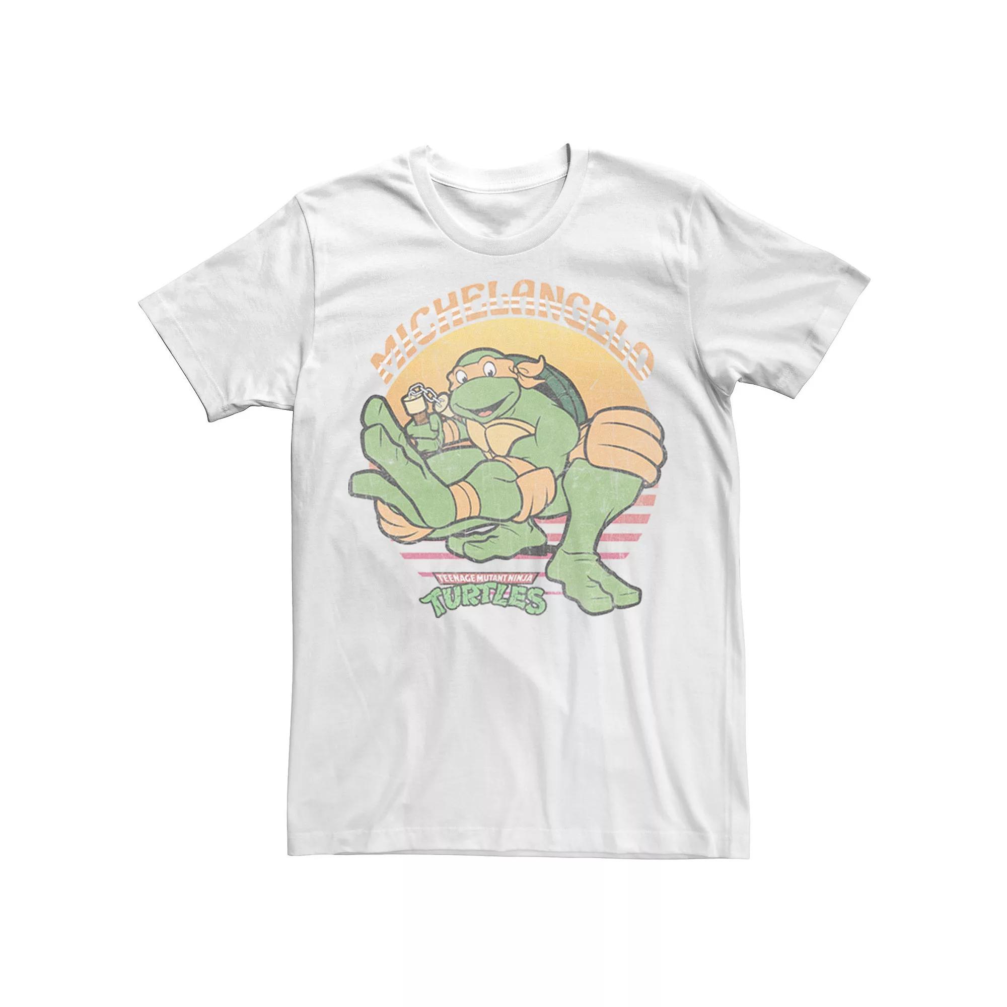 Men's Nickelodeon Teenage Mutant Ninja Turtles Michelangelo Sun Graphic Tee,  Product Image