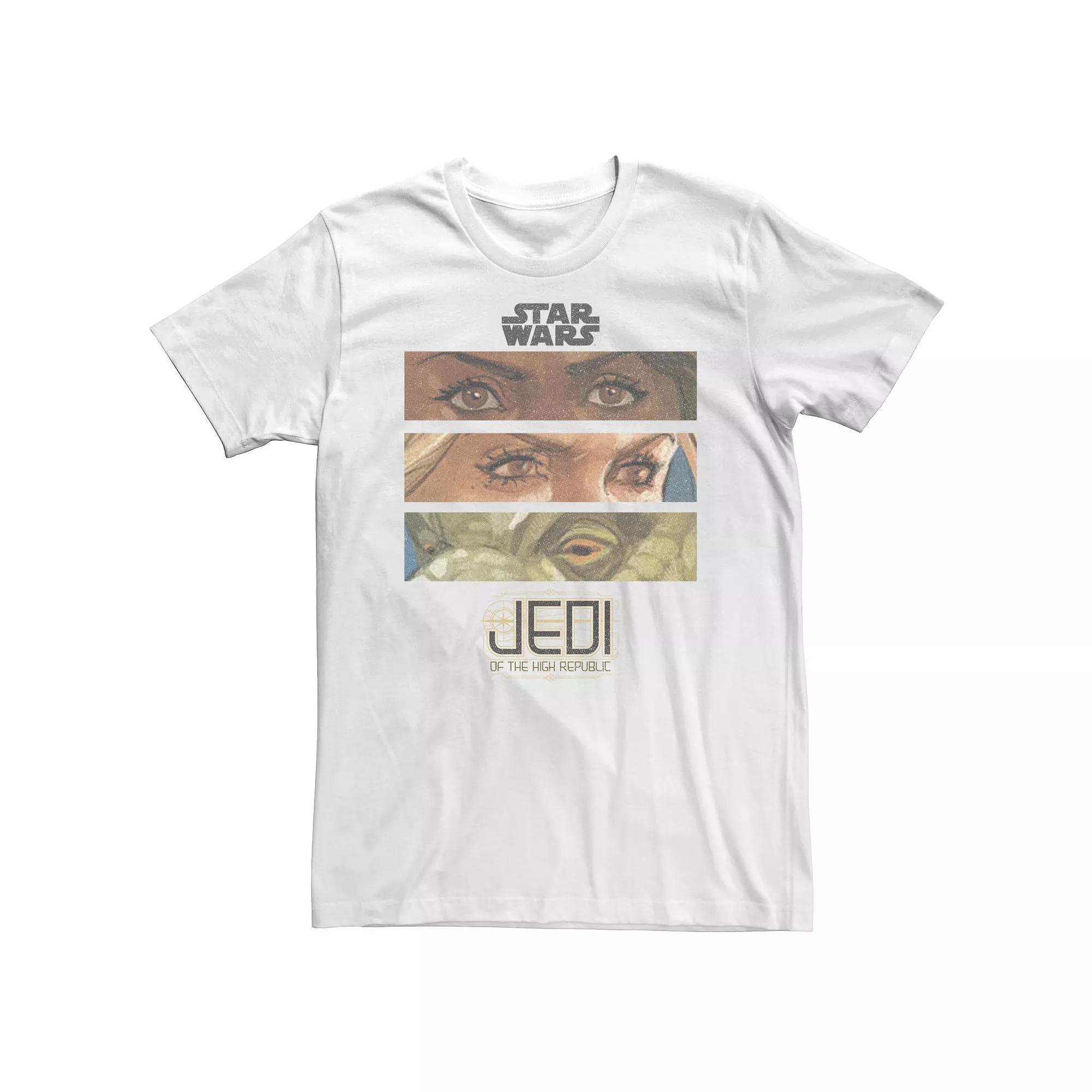 Big & Tall Star Wars Eyes Of the Republic Panel Tee, Mens Product Image