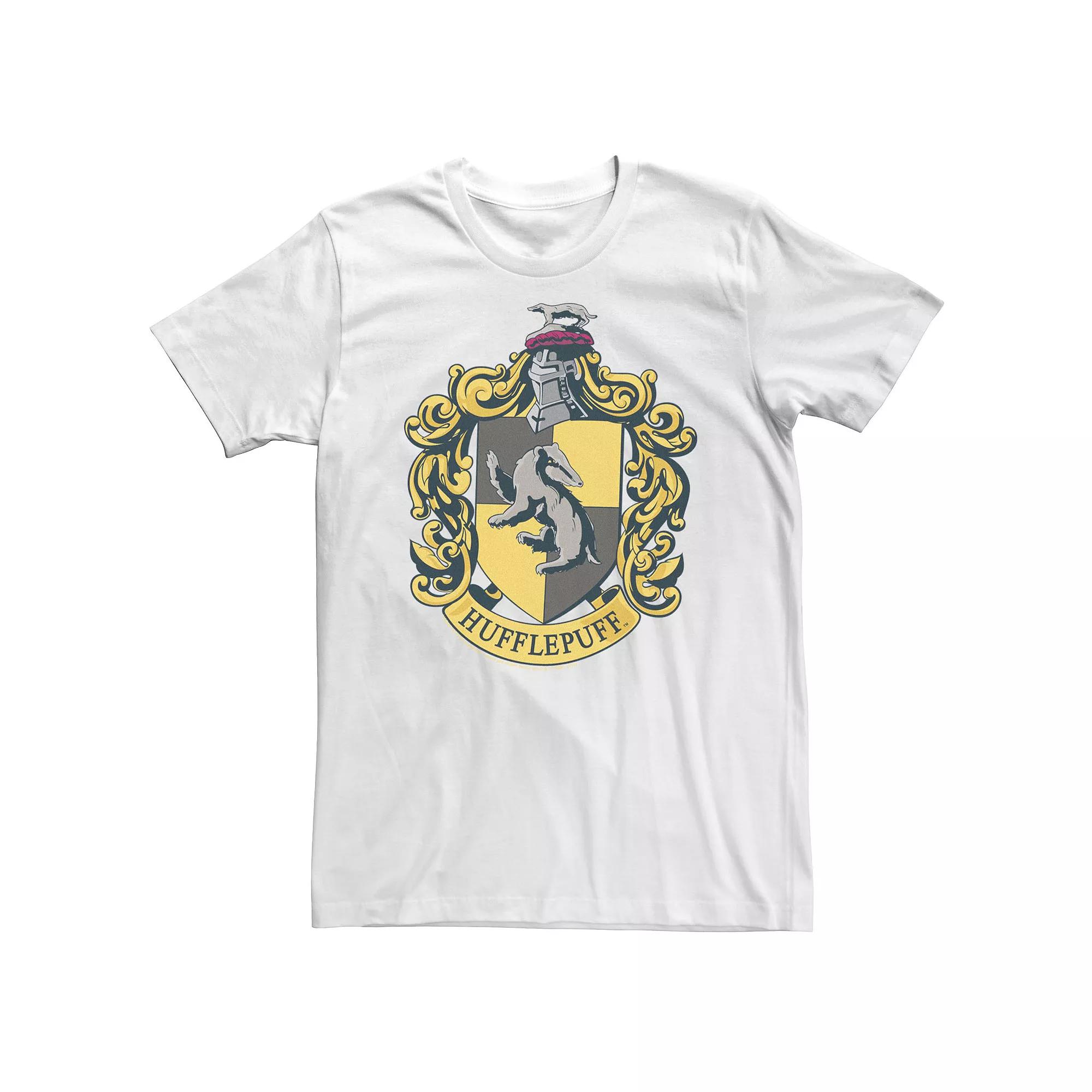 Big & Tall Harry Potter Hufflepuff House Crest Tee, Men's,  Product Image