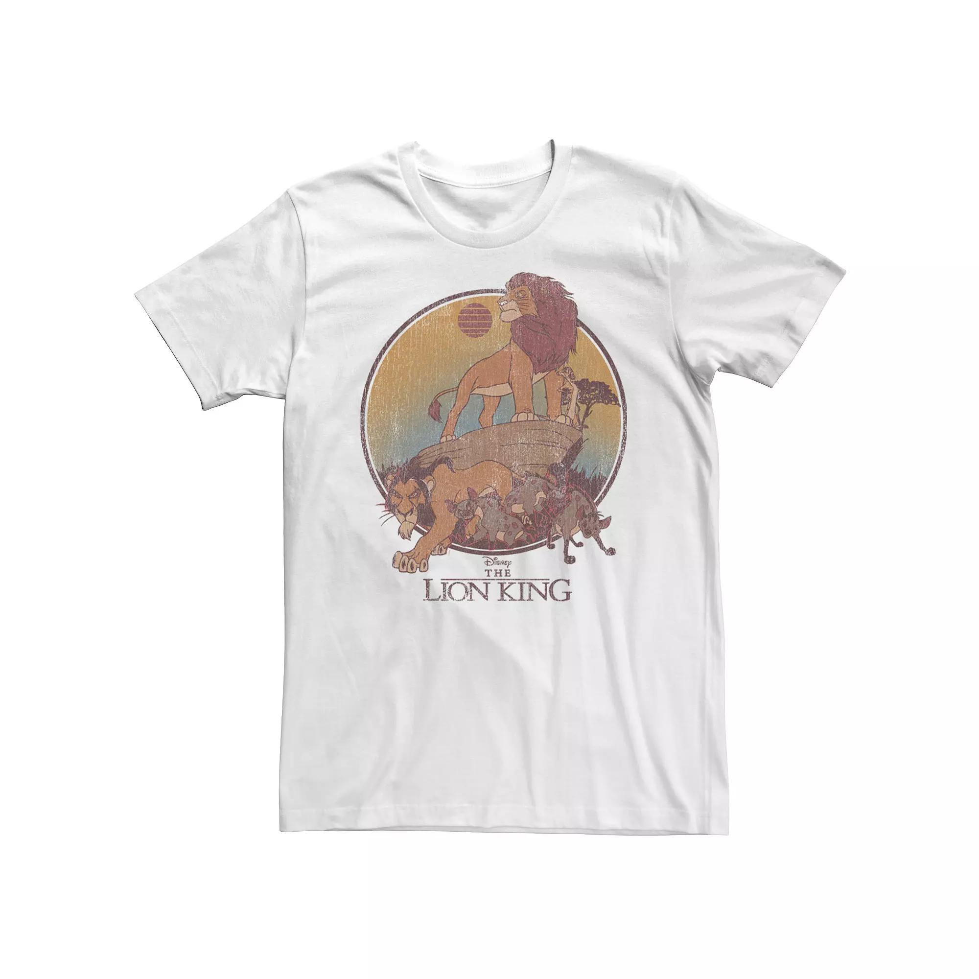 Disney's The Lion King Pride Rock Men's Group Poster Tee,  Product Image