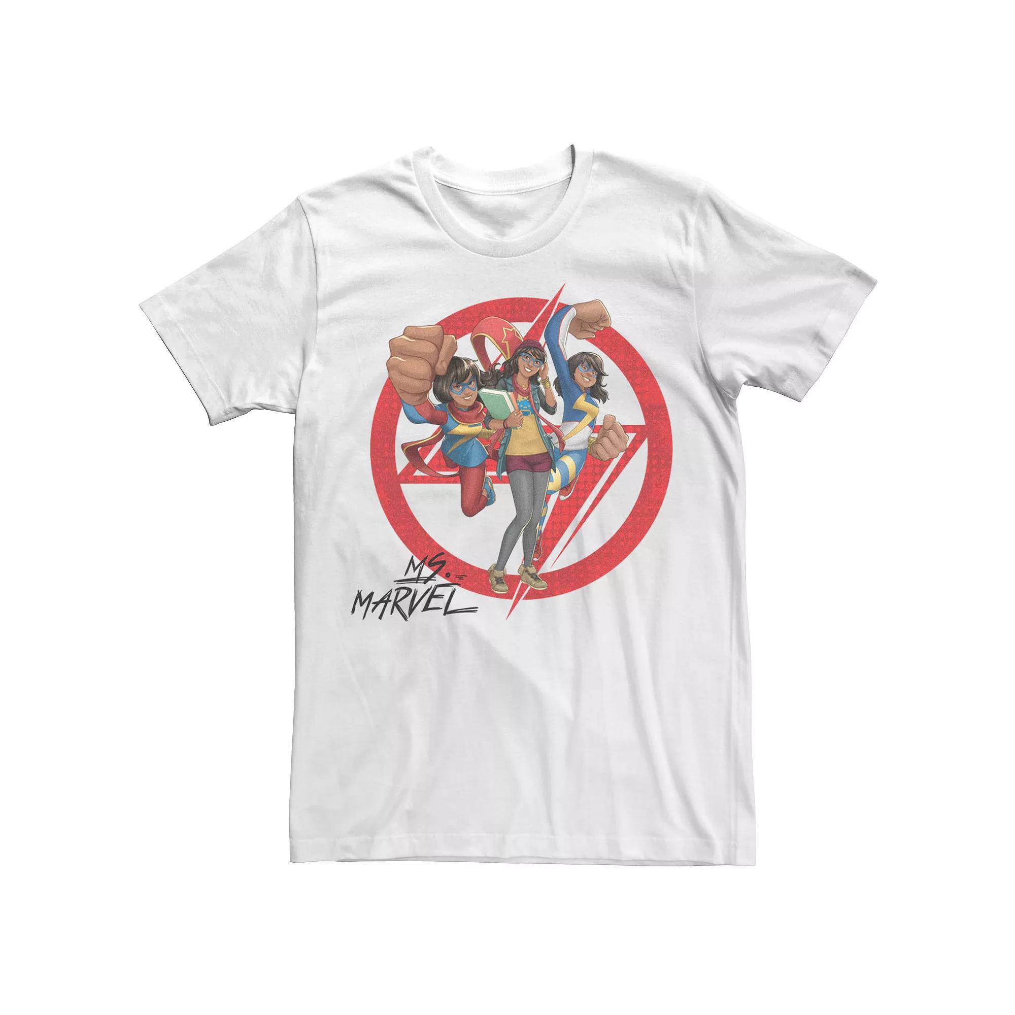 Men's Marvel Rising Secret Warriors Ms. Marvel Symbol Collage Tee,  Product Image