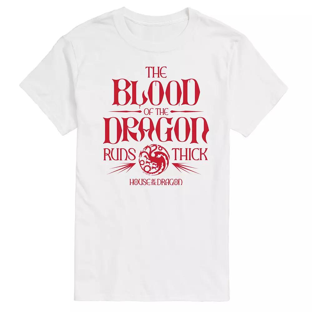 Men's House Of The Dragon Blood Of Dragon Graphic Tee,  Product Image