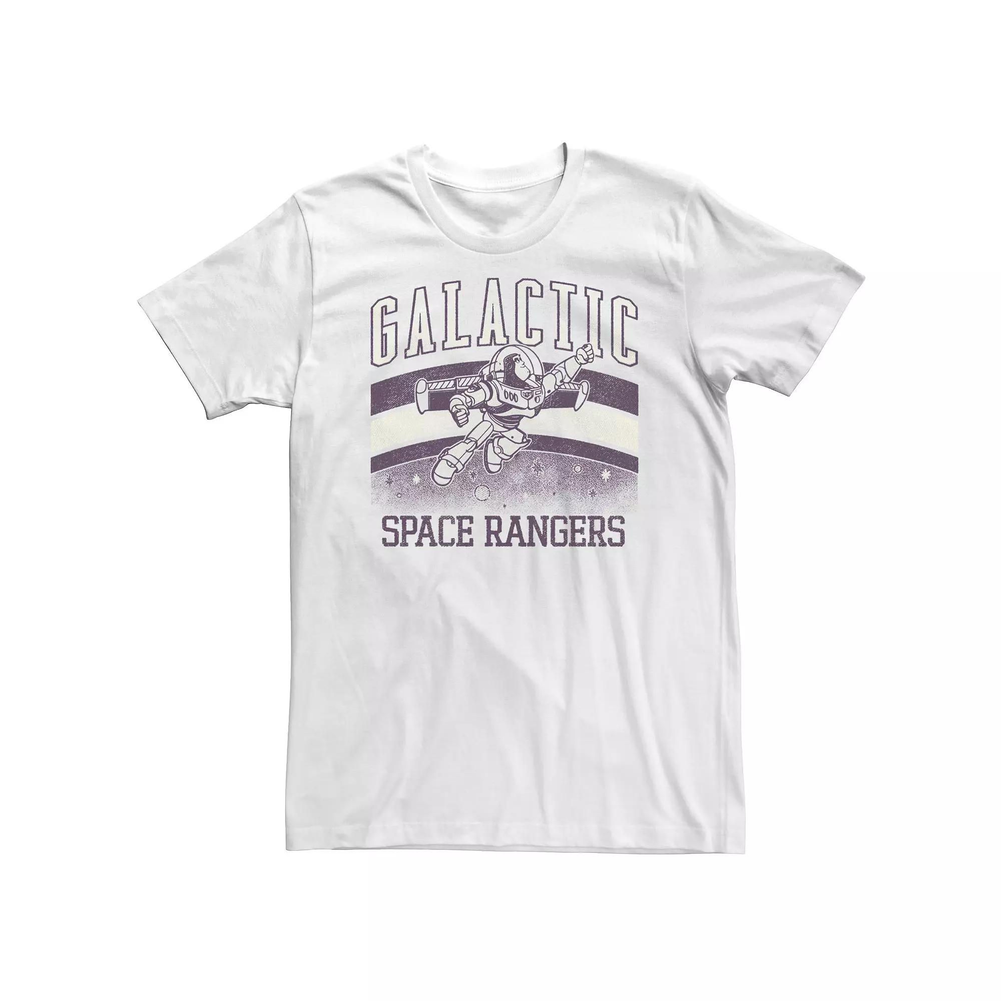 Big & Tall Disney / Pixar Toy Story Buzz Lightyear Galactic Space Rangers Tee, Men's,  Product Image