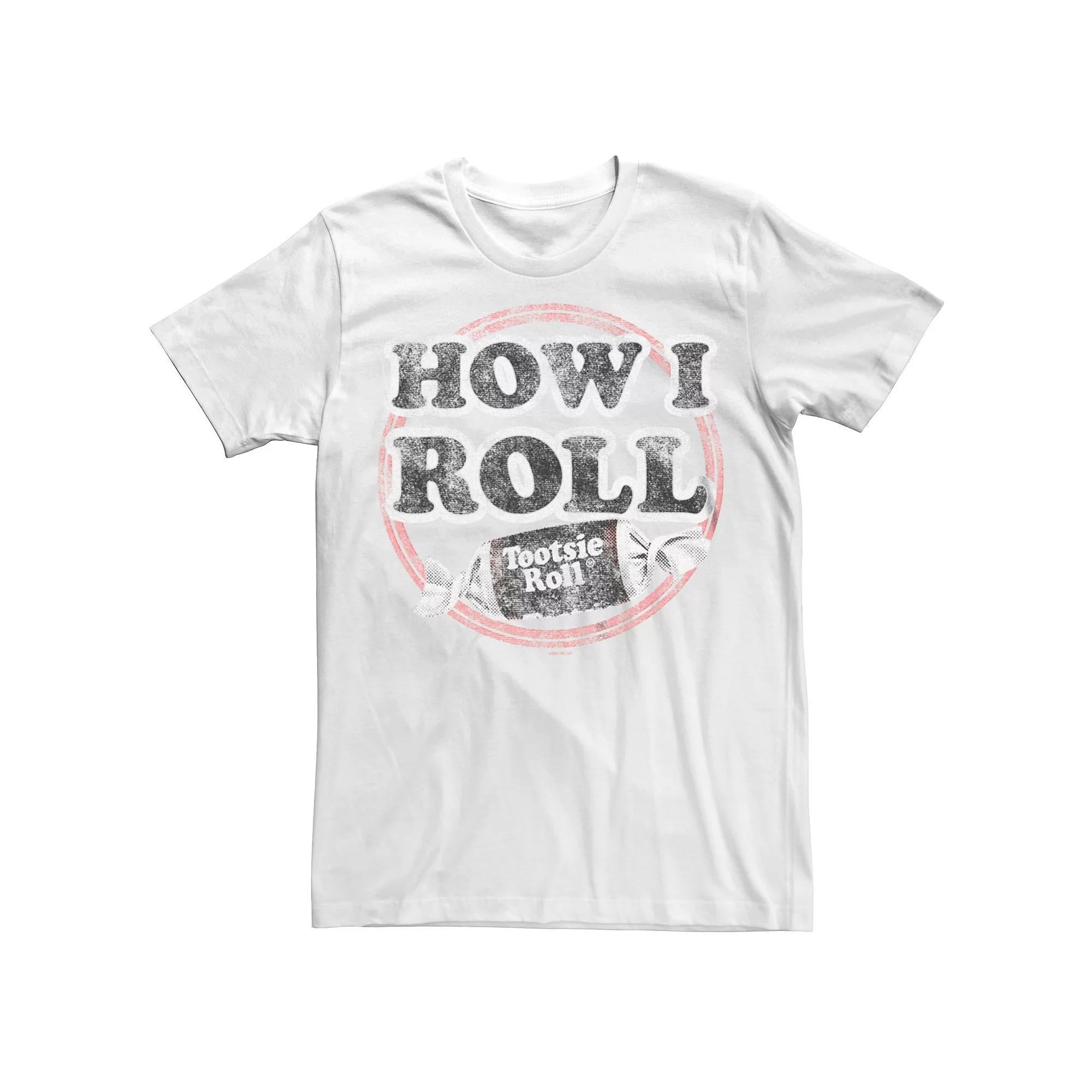 Men's Tootsie Roll How I Roll Badge Tee,  Product Image