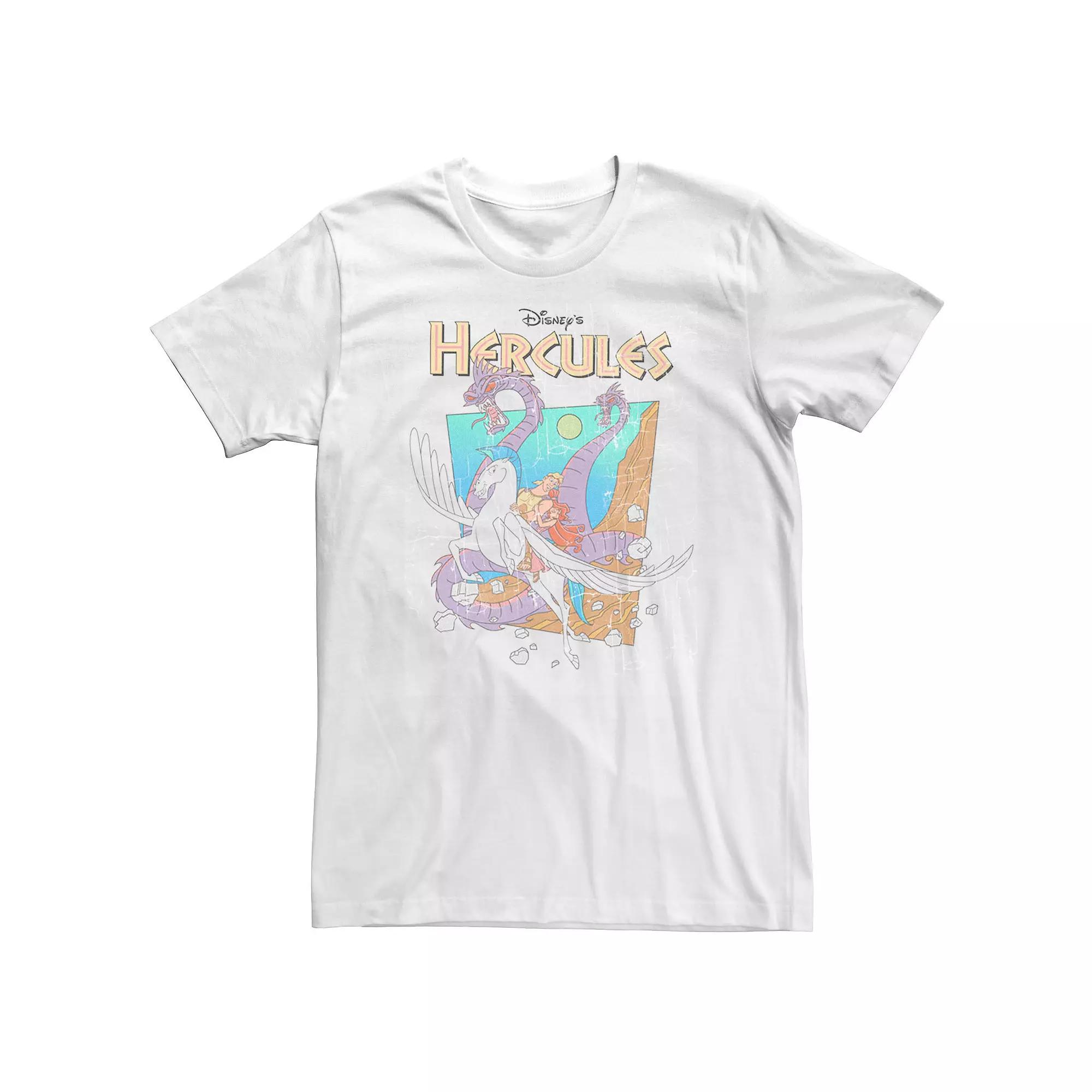 Disney's Hercules Big & Tall Hydra Escape Cracked Image Graphic Tee, Men's,  Product Image