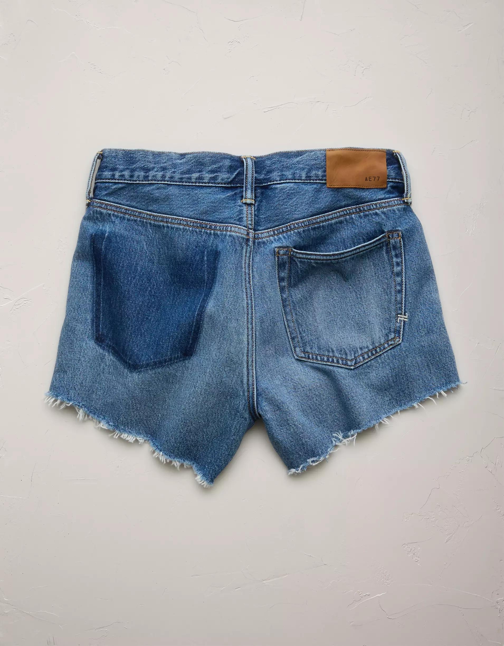 AE77 Premium Classic Denim Short Product Image