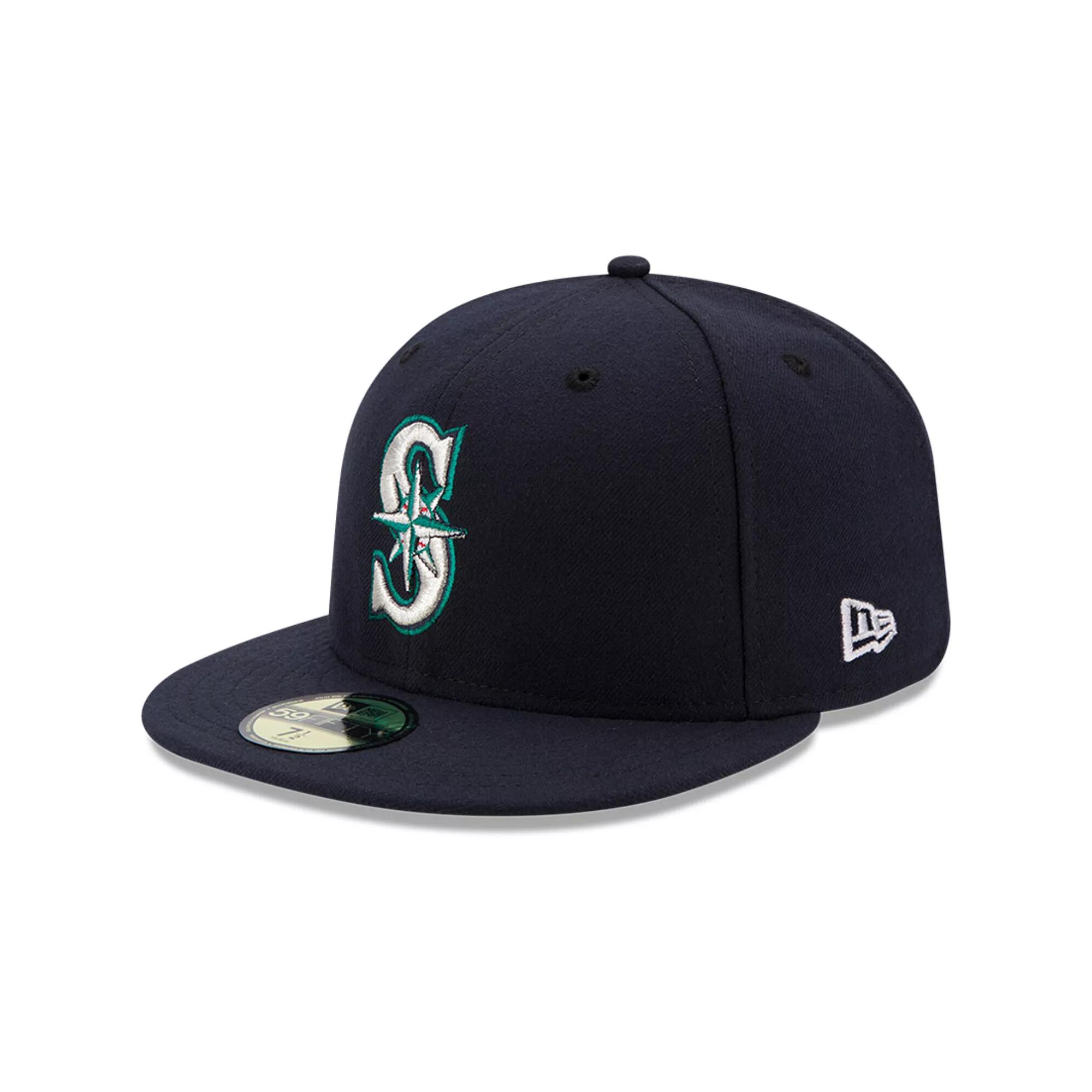 New Era New Era Mariners 59Fifty Authentic Cap - Adult Green/Navy Product Image