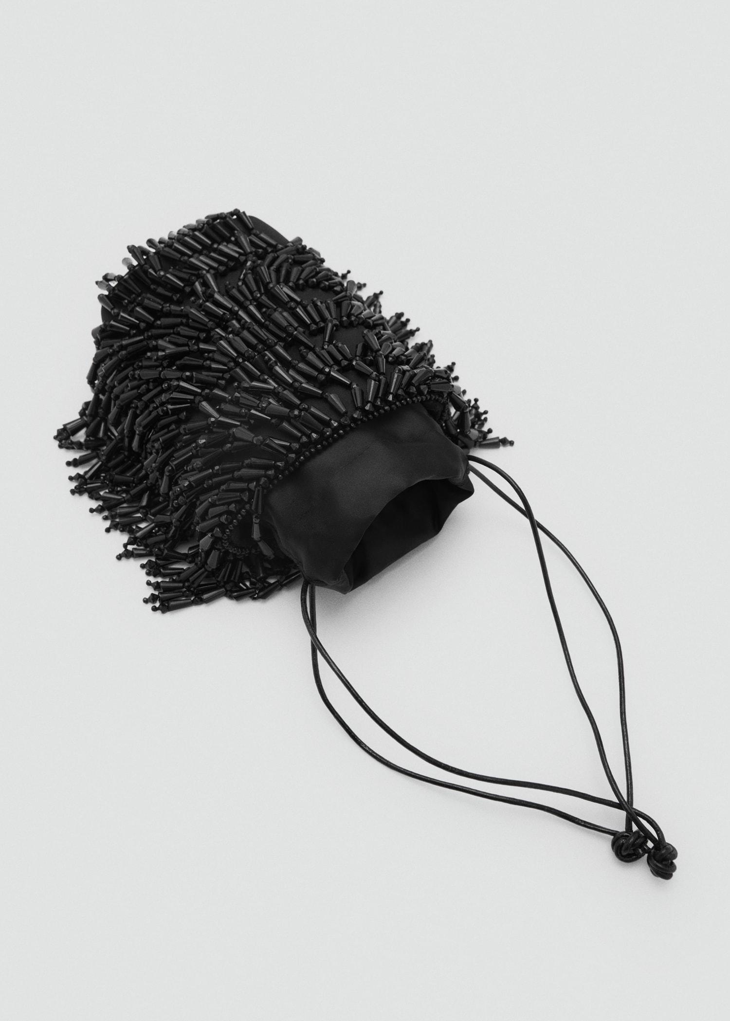 Beaded handbag - Women | MANGO USA Product Image