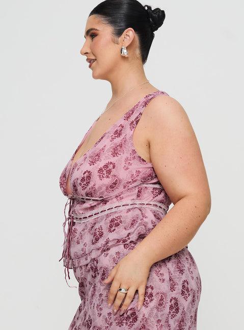 Nikolise Top Purple Curve Product Image