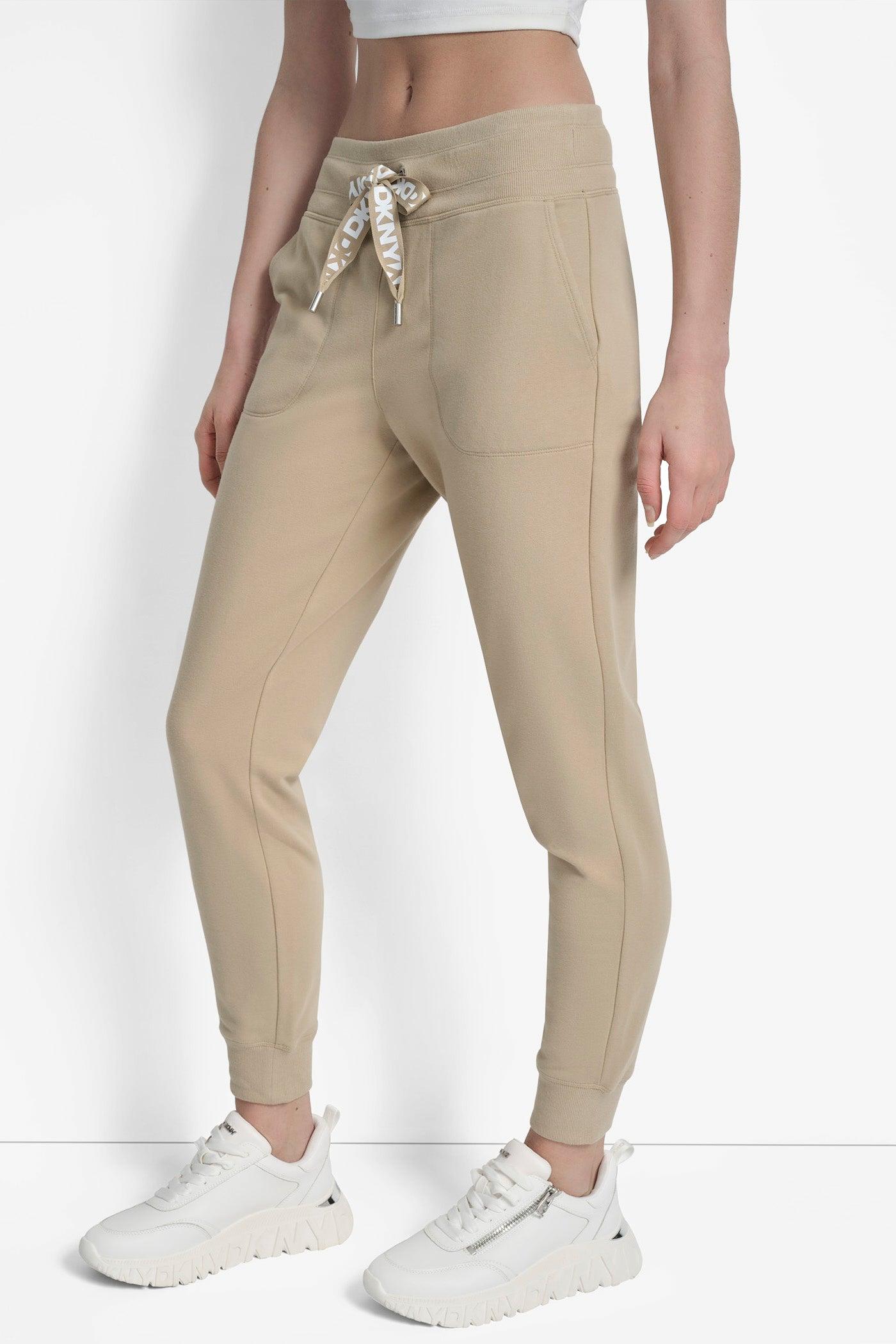 HIGH RISE LOGO DRAWSTRING JOGGER Product Image