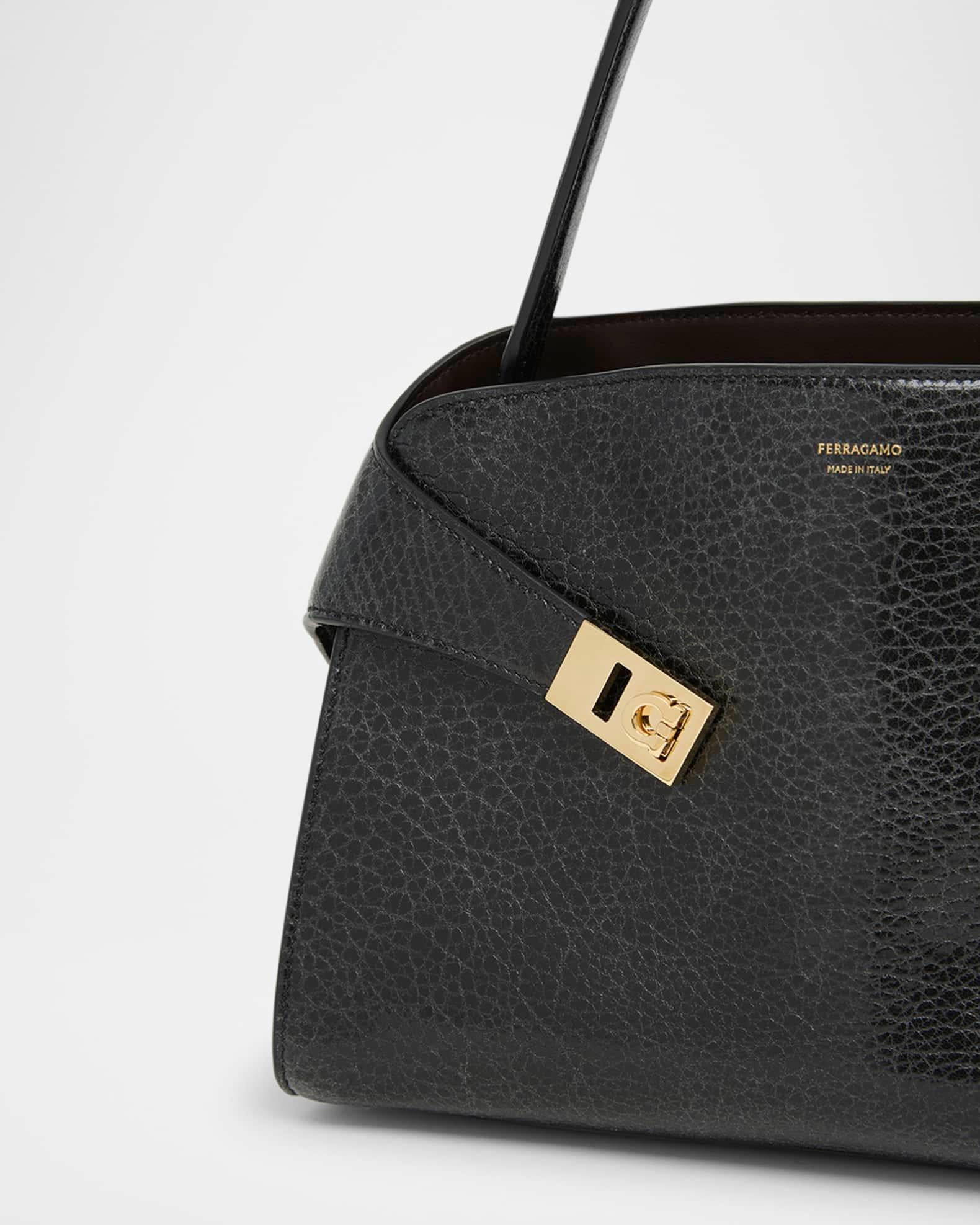 Hug Grain Leather Shoulder Bag Product Image