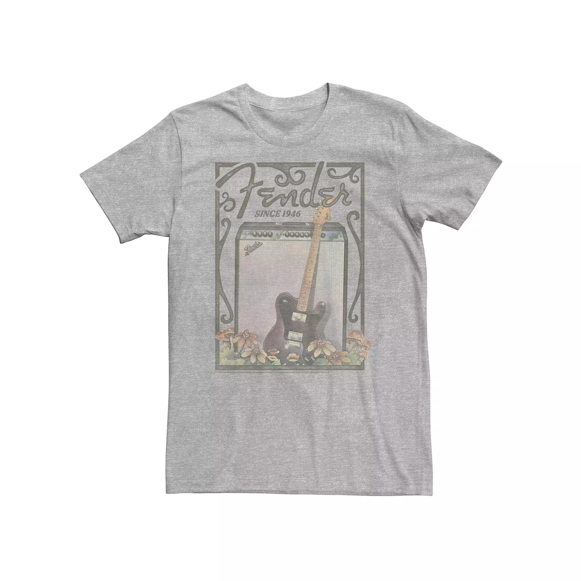 Big & Tall Fender Since 1946 Floral Poster Tee, Men's,  Product Image