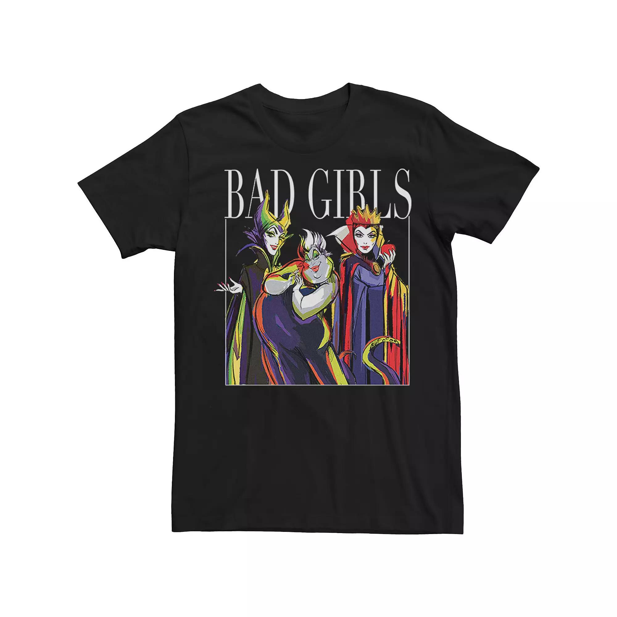 Big & Tall Disney Villains Bad Girls Trio Tee, Men's,  Product Image