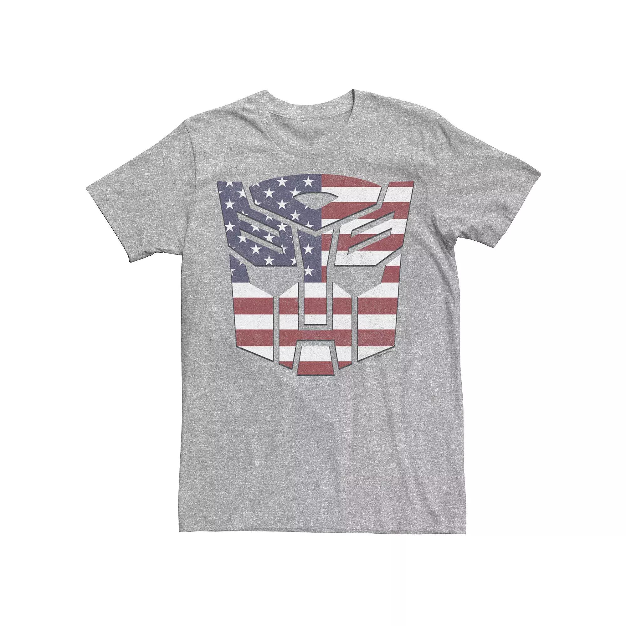 Men's Transformers Autobots American Flag Logo Tee, Boy's,  Product Image