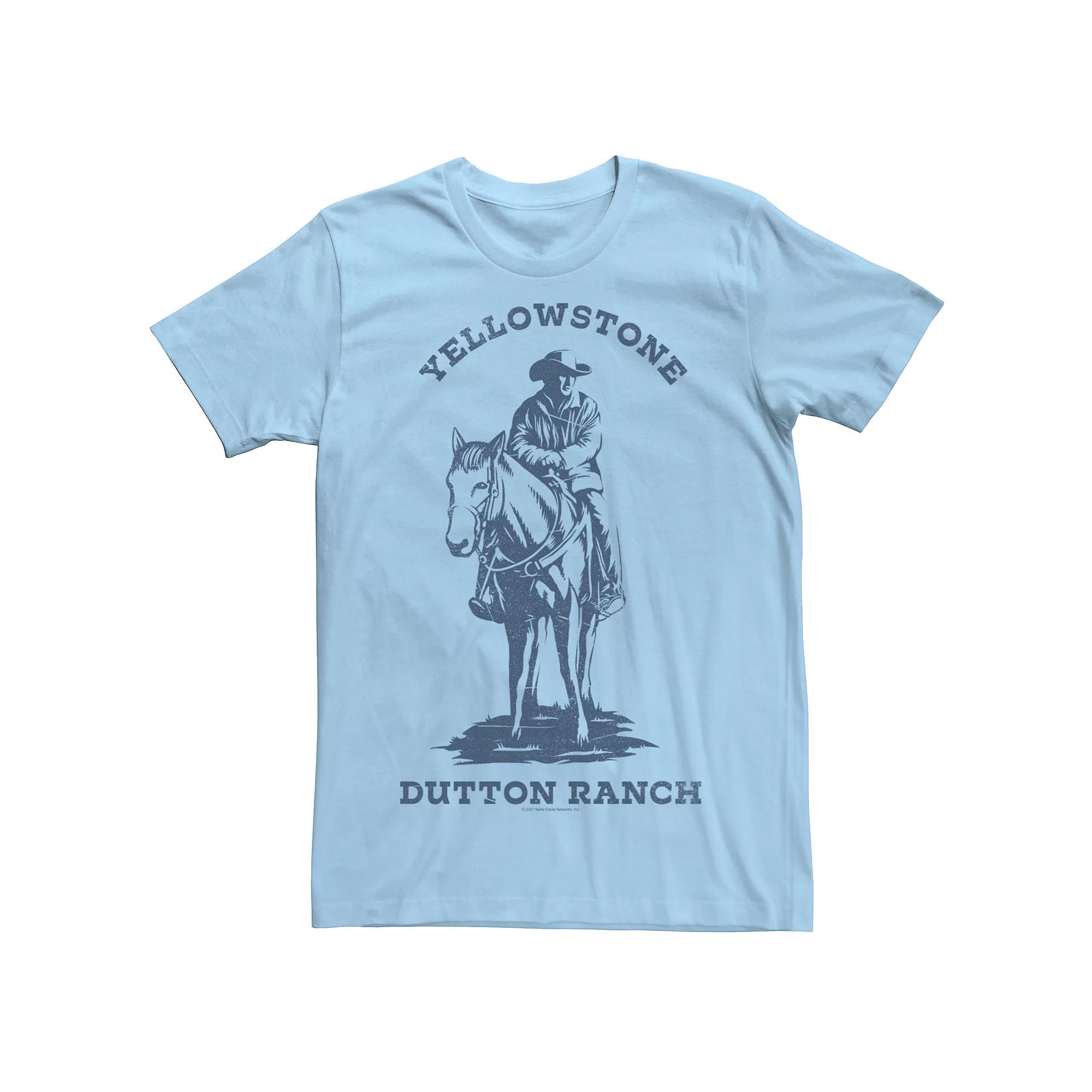 Men's Yellowstone Dutton Ranch Montana John Dutton Logo C3 Tee,  Product Image