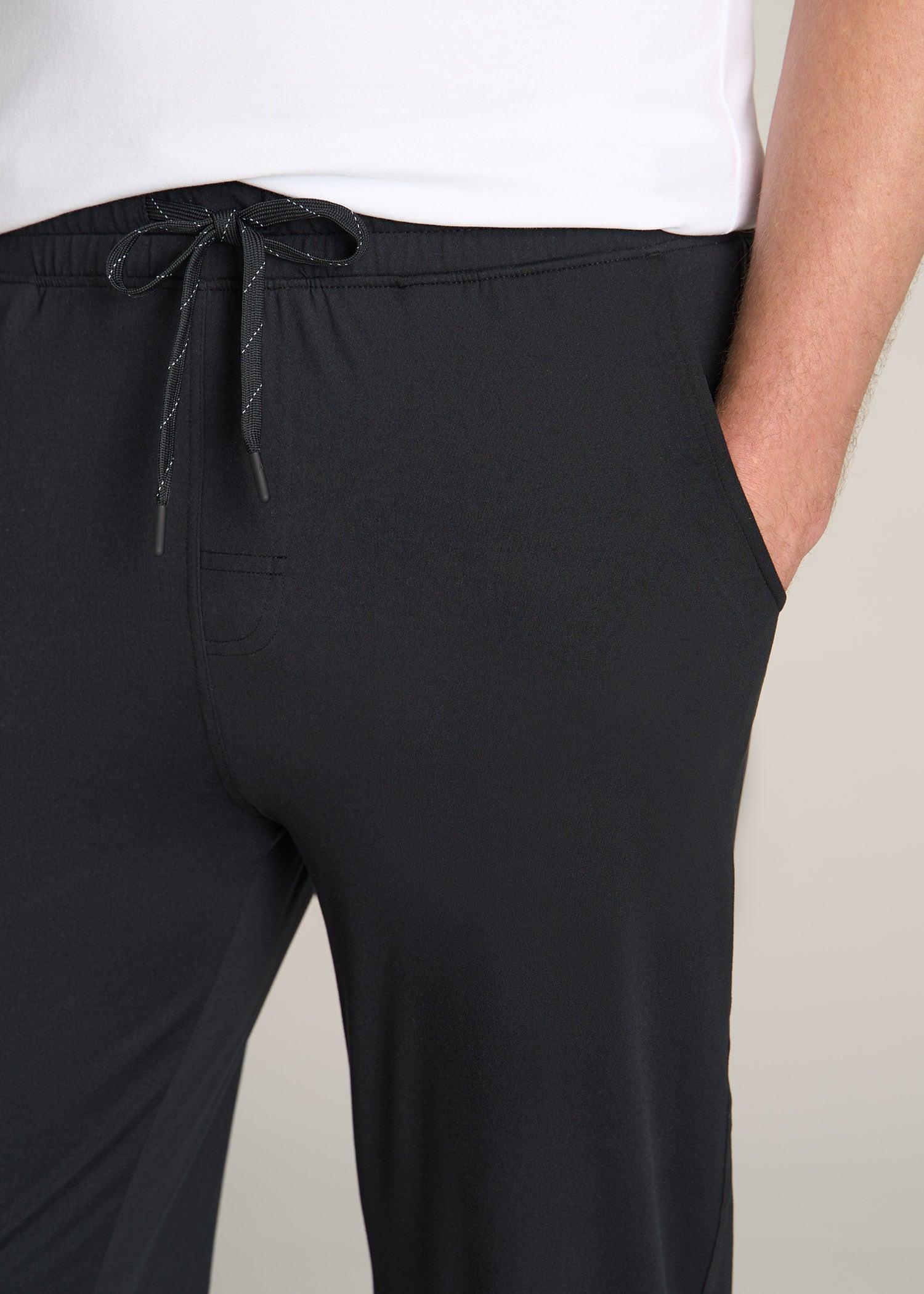 Weekender Stretch Lounge Pants for Tall Men in Black Male Product Image